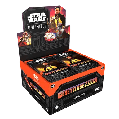 Star Wars: Unlimited – Gesetzlose Zeiten Boosterpack Sammelkarten Erweiterung