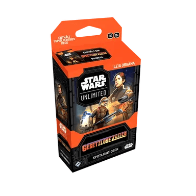 Star Wars Unlimited - Gesetzlose Zeiten Spotlight Deck Leia Organa – Deutsch