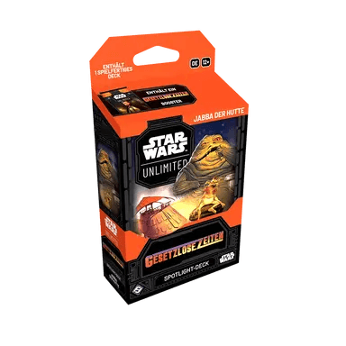 Star Wars Unlimited - Gesetzlose Zeiten Spotlight Deck Jabba der Hutte – Deutsch
