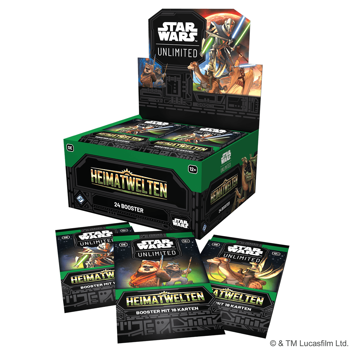Star Wars: Unlimited – Heimatwelten Booster – Deutsch