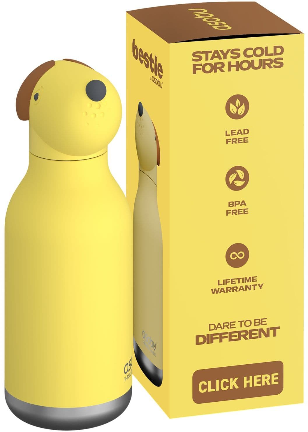 asobu® Trinkflasche Hund 460ml