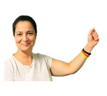 Produktbild Deutschland - Silikon-Armband 2 von 2