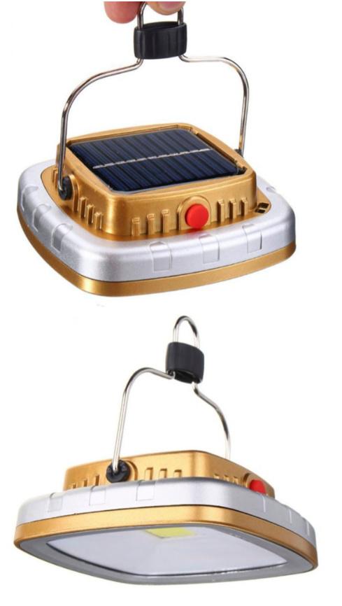 Produktbild BLACK COFFEE Solar Camping-Licht 3 von 4