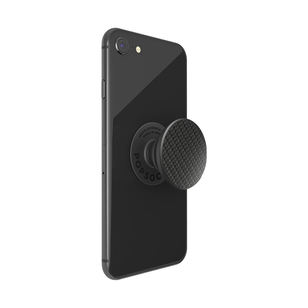 Produktbild PopGrip - ausziehbarer Handy-Griff Handyhalter -  Genuine Carbon Fiber 5 von 7