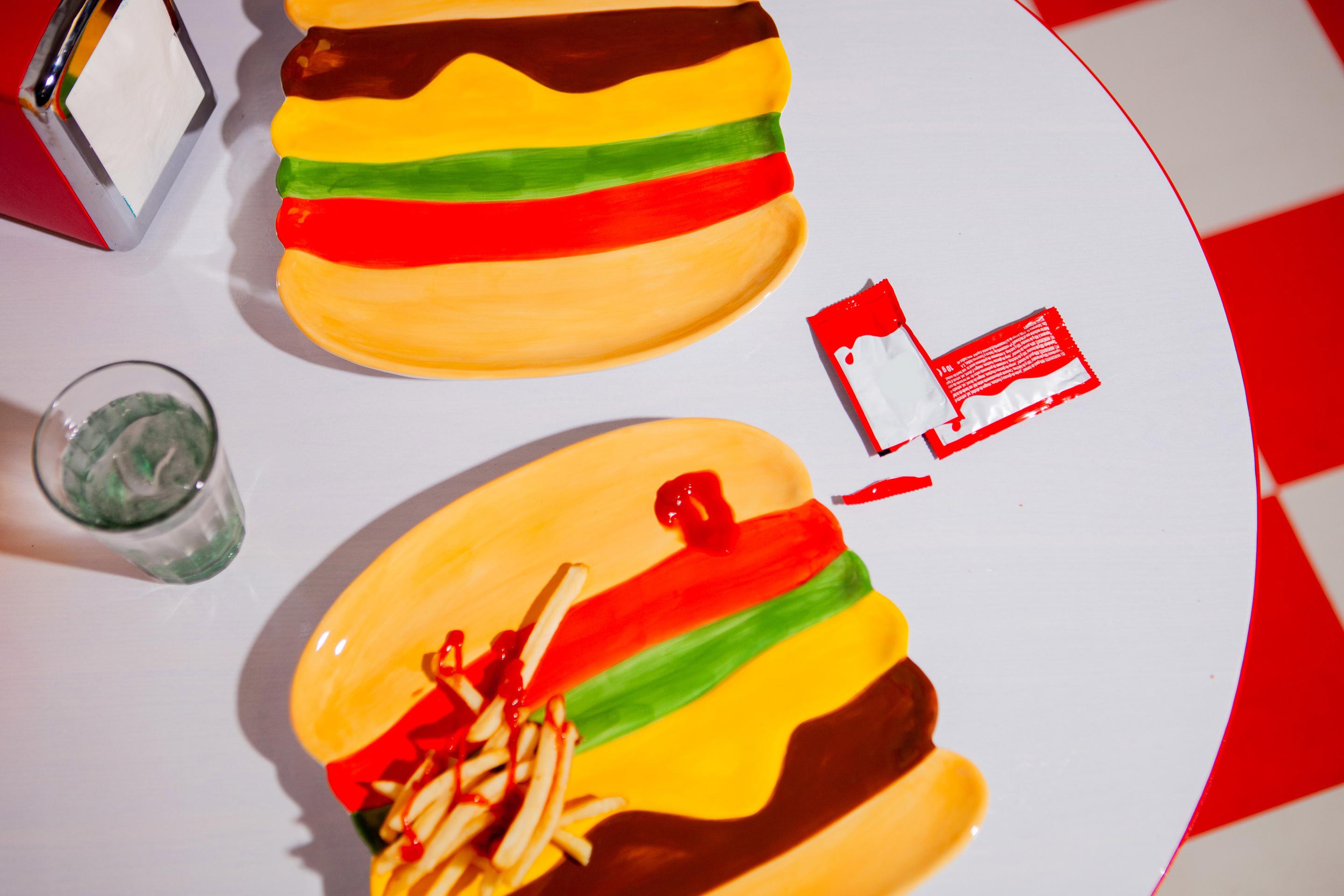 Produktbild DOIY Teller Fastfood Burger 6 von 11