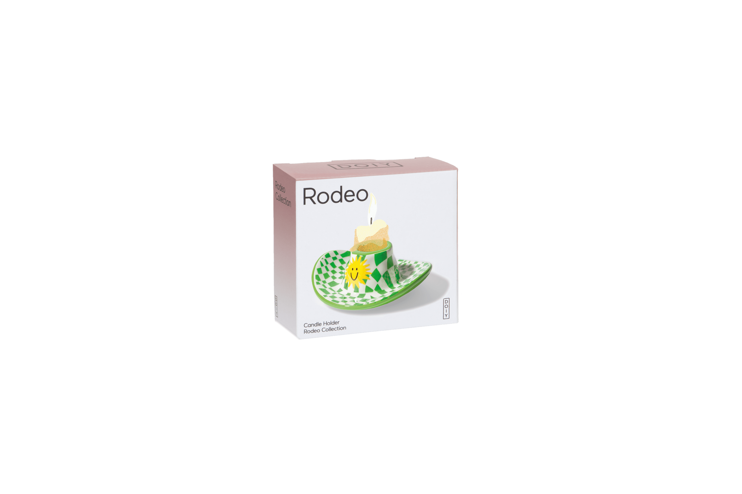 Produktbild DOIY Stabkerzenhalter Cowboy Hut Rodeo grün 2 von 9