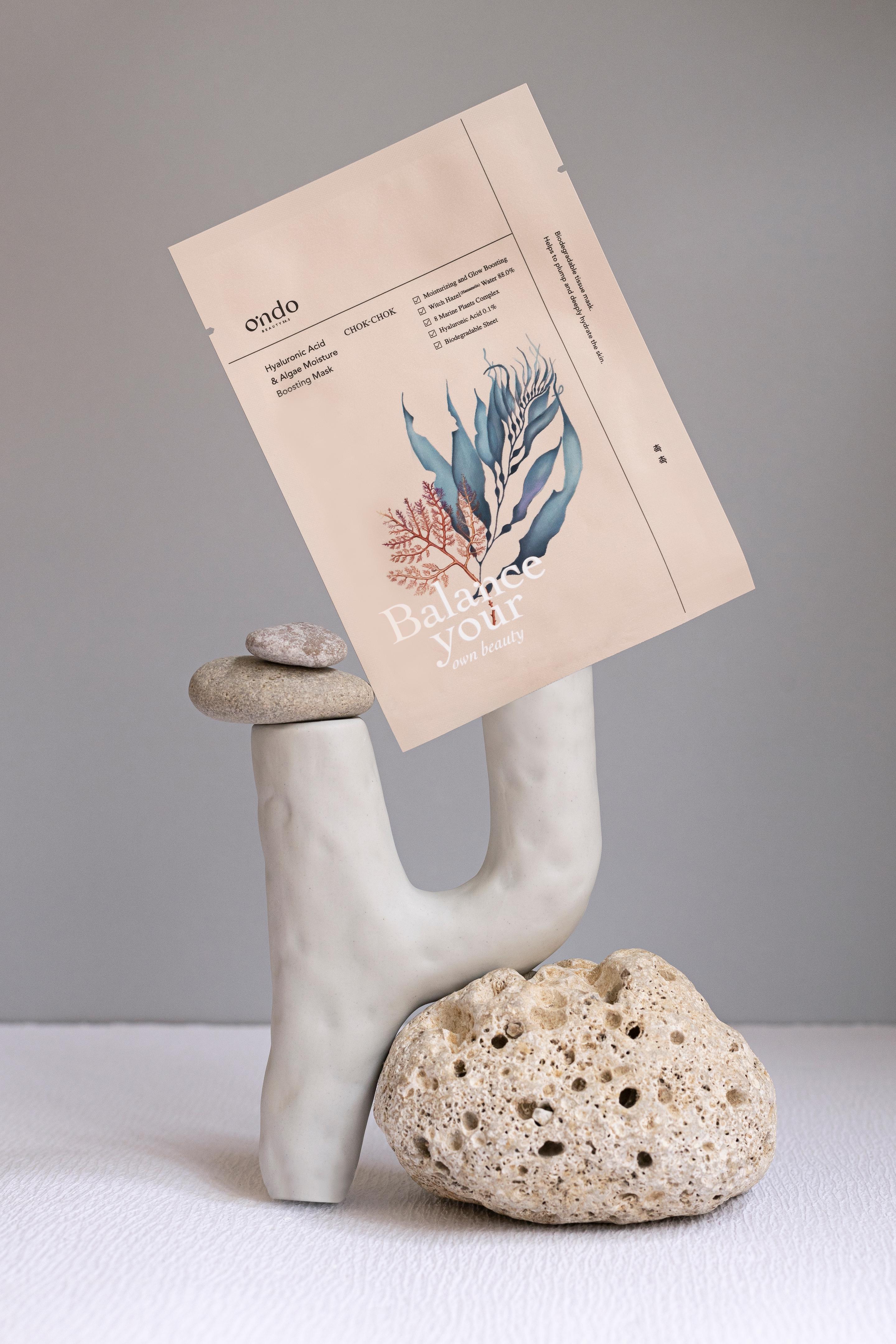 Produktbild Ondo Beauty 36.5 Hyaluronic Acid & Algae Moisture Boosting Mask Chok-Chok 2 von 5
