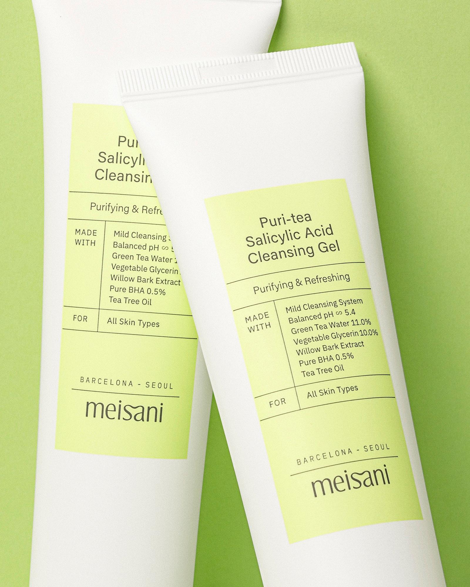 Produktbild Meisani Puri-Tea Salicylic Acid Cleansing Gel 3 von 3