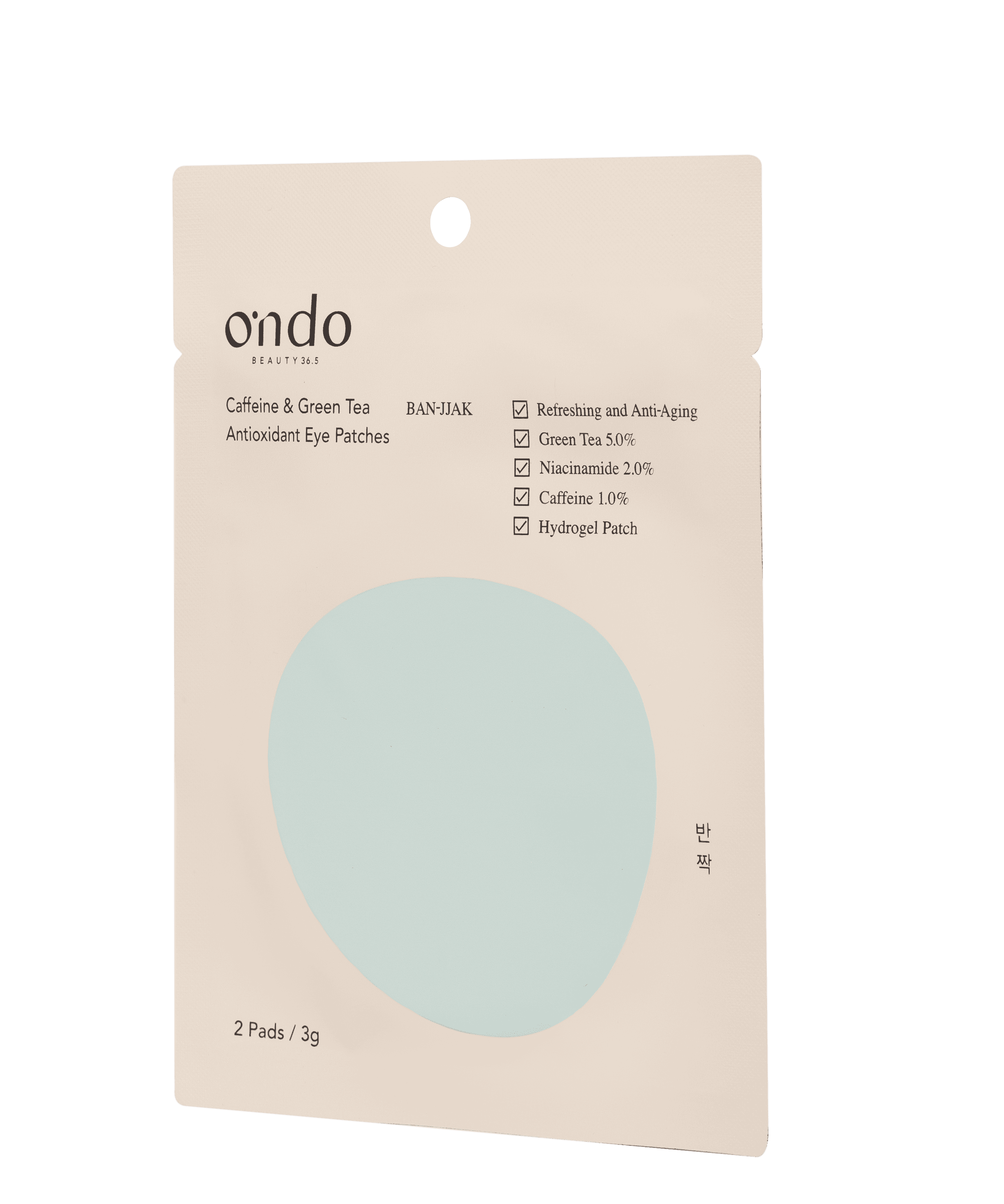 Produktbild Ondo Beauty 36.5 2-Pieces Caffeine & Green Tea Antioxidant Eye Patches 2 von 3