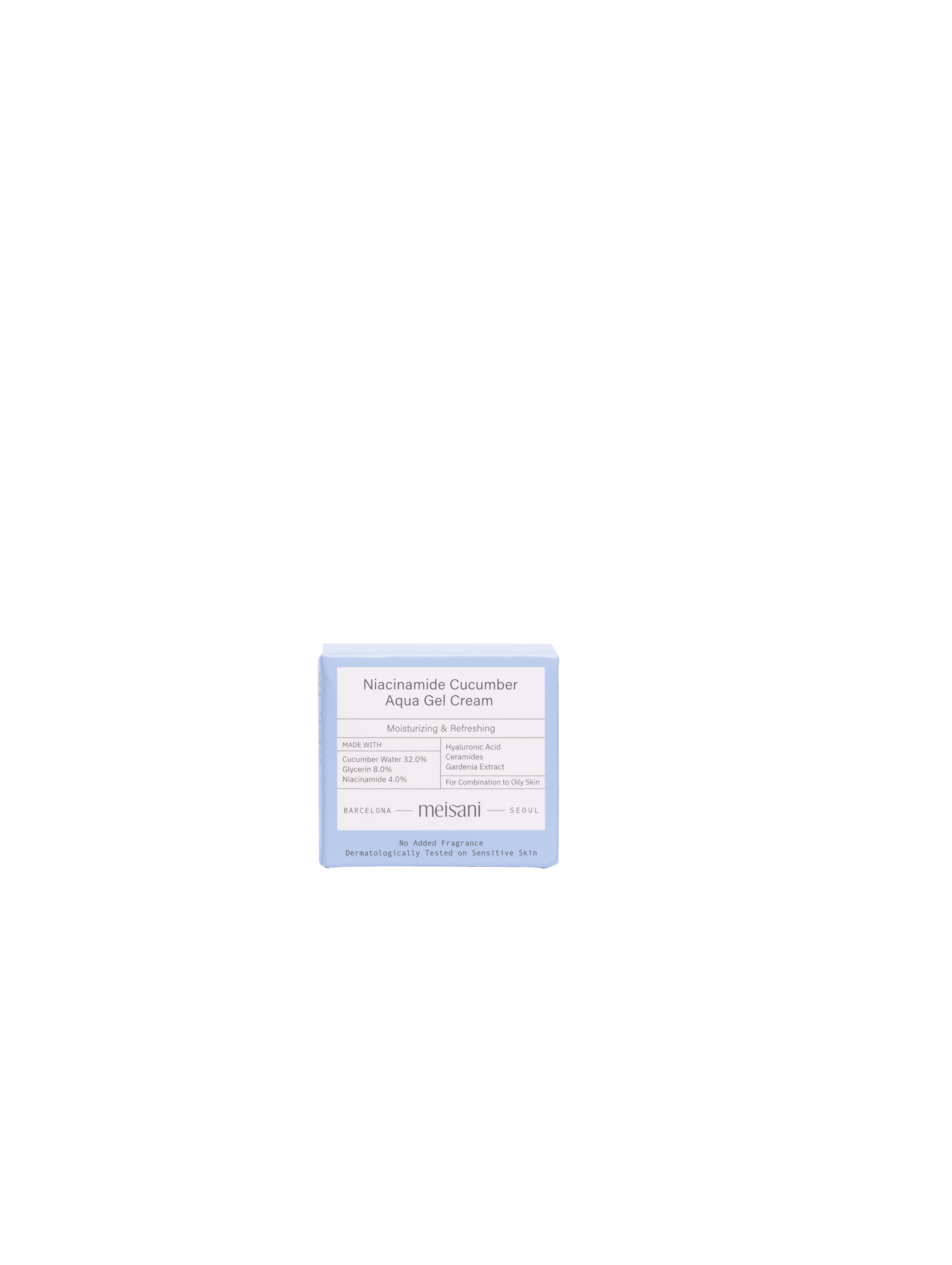 Produktbild Meisani Niacinamide Cucumber Aqua Gel Cream 2 von 4