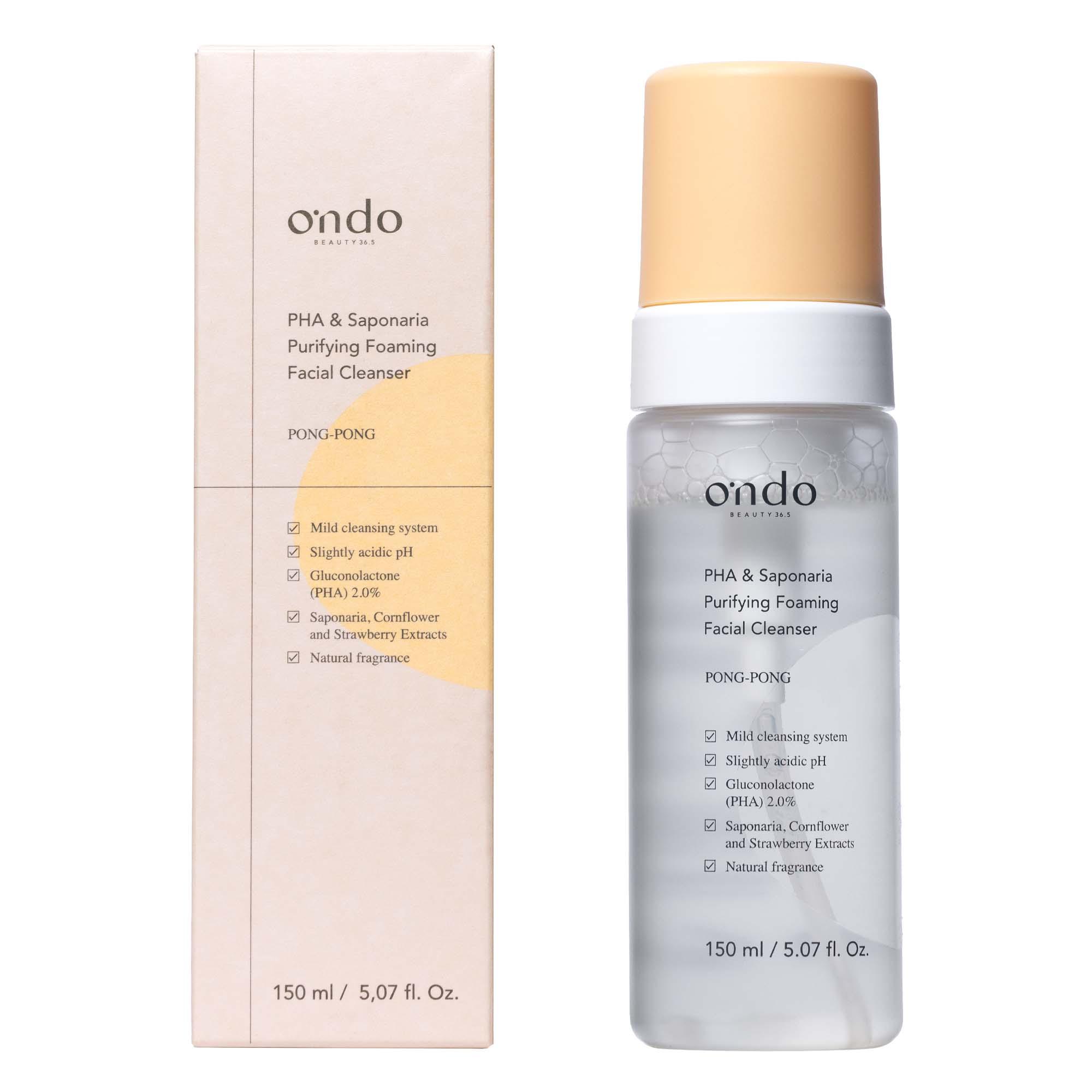 Produktbild Ondo Beauty 36.5 Pha & Saponaria Purifying Foaming Cleanser 2 von 3