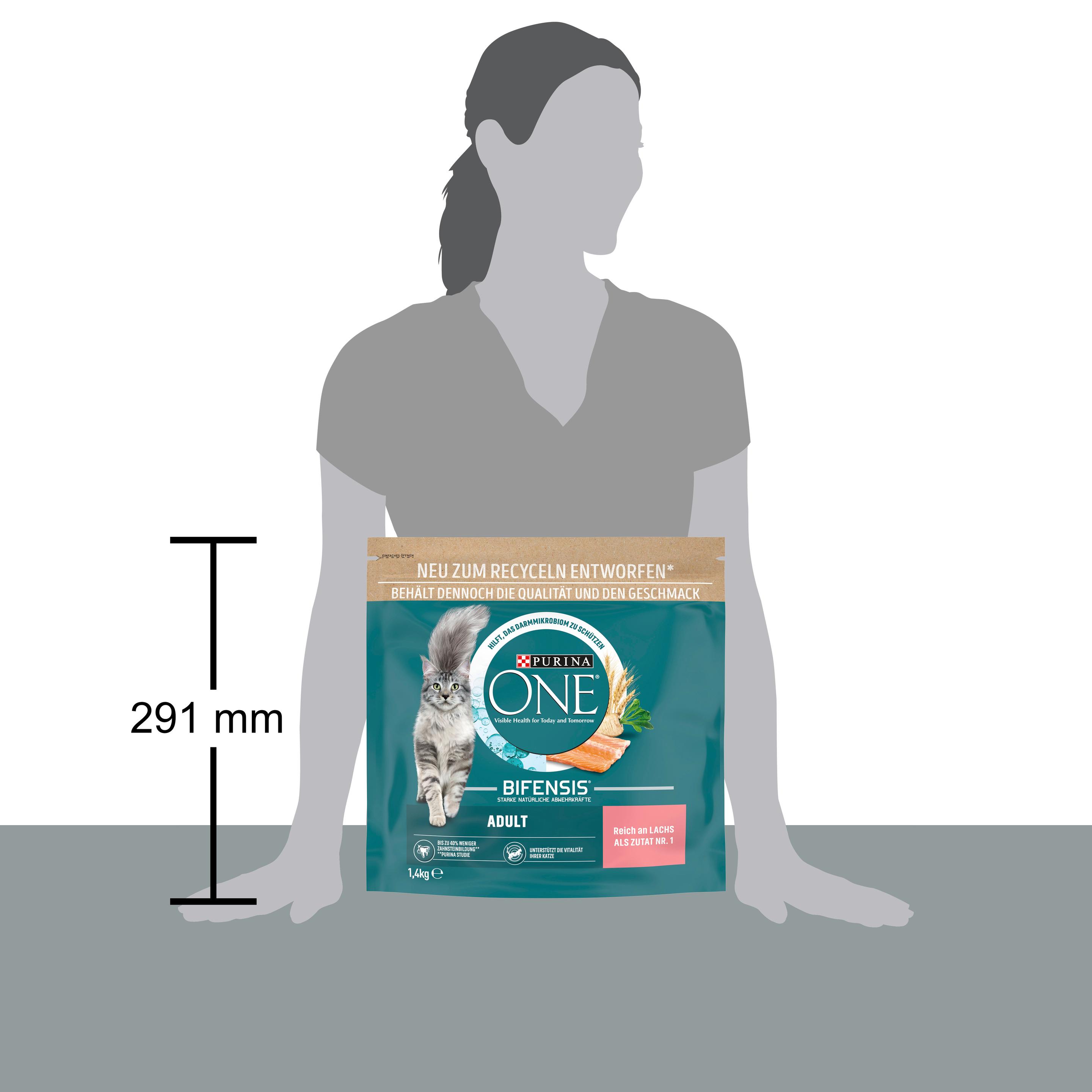 Produktbild PURINA ONE Adult Lachs&Vollkorn 5 von 5