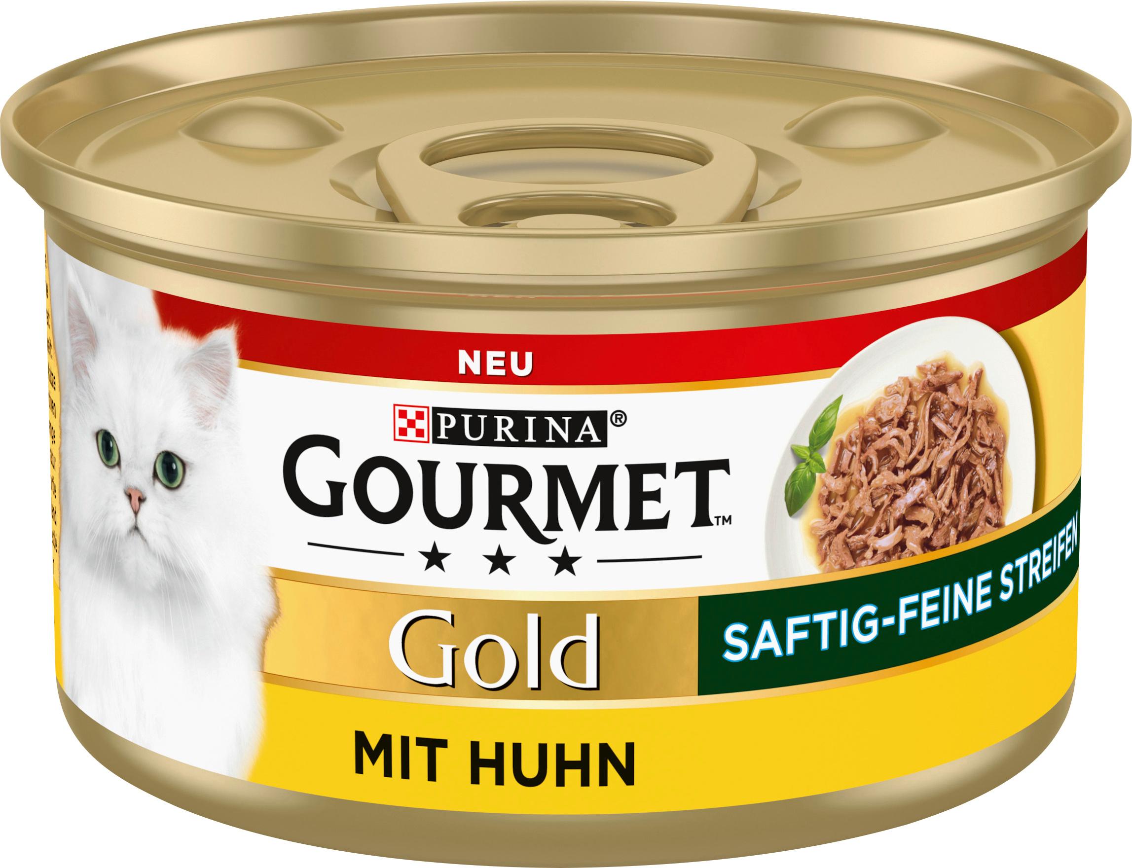 Produktbild PURINA GOURMET Gold Saftig-feine Streifen mit Huhn 4 von 6
