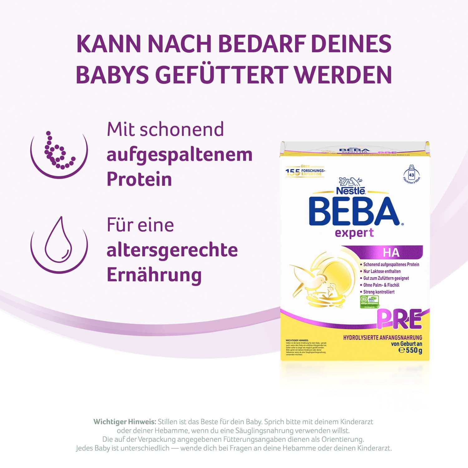 Beba Expert HA Pre Anfangsnahrung