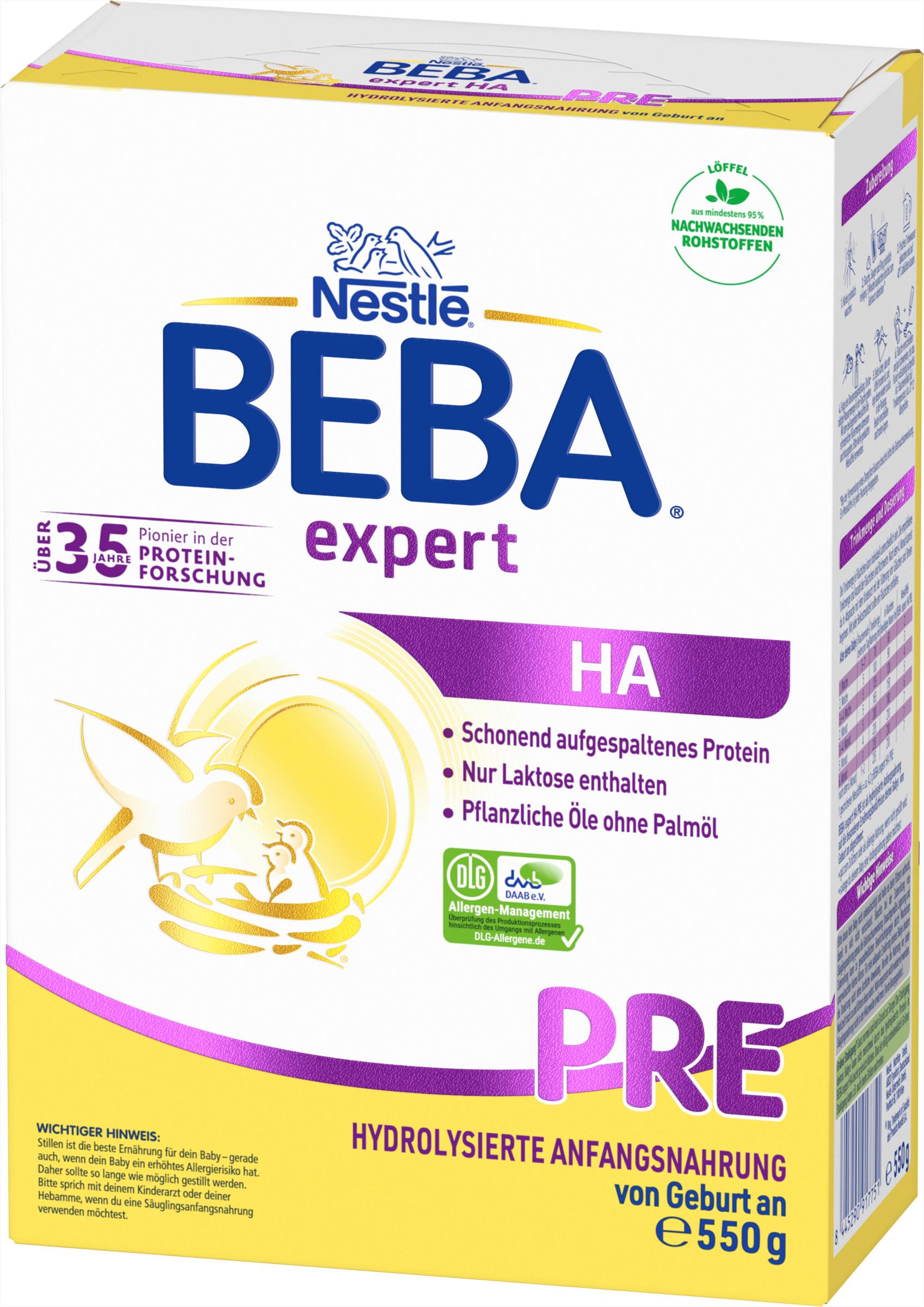 Produktbild Beba Expert HA Pre Anfangsnahrung 4 von 14