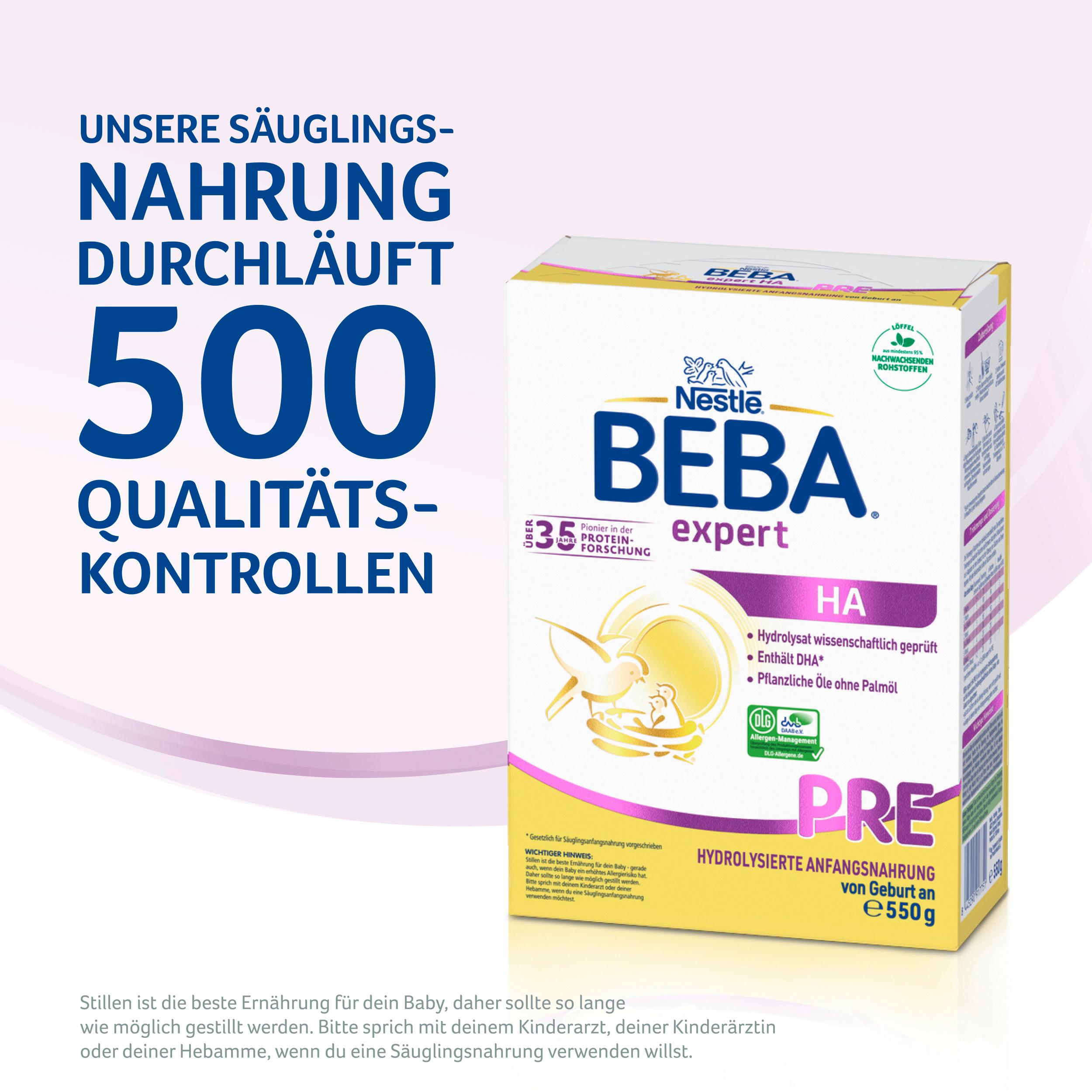 Produktbild Beba Expert HA Pre Anfangsnahrung 8 von 14