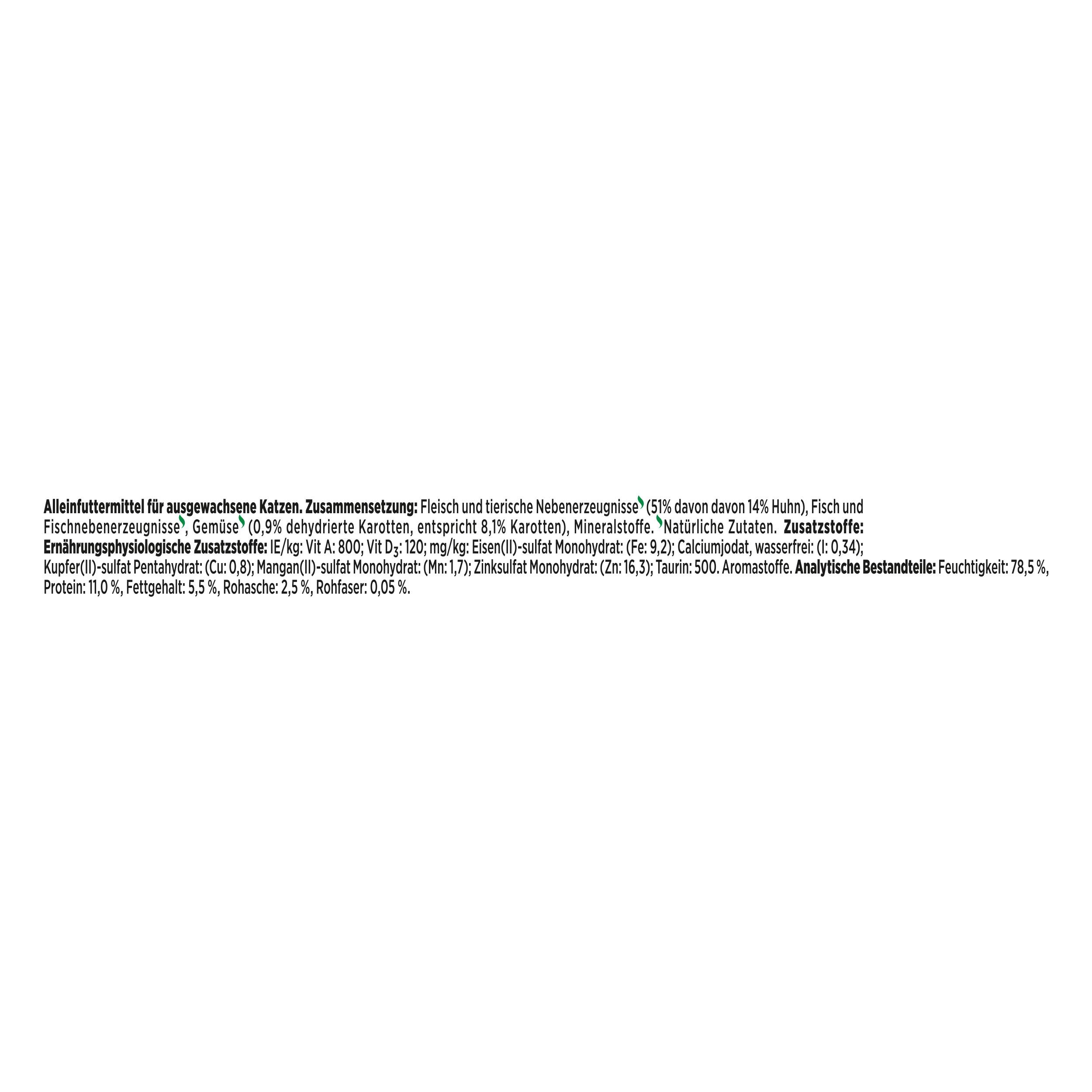 Produktbild Purina Gourmet nature's creations Mousse mit Saucenherz Reich an Huhn 3 von 6