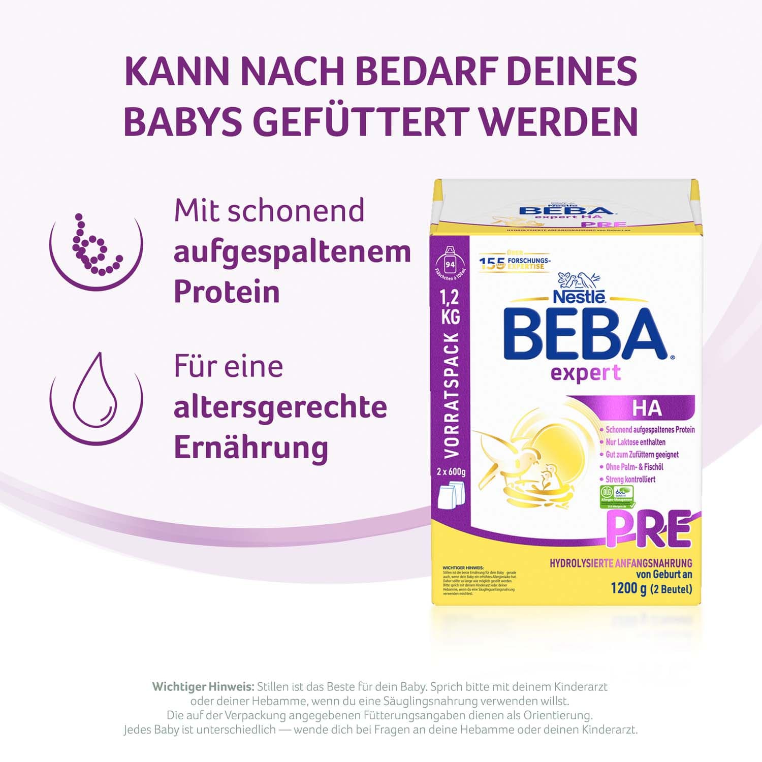 BEBA expert HA PRE