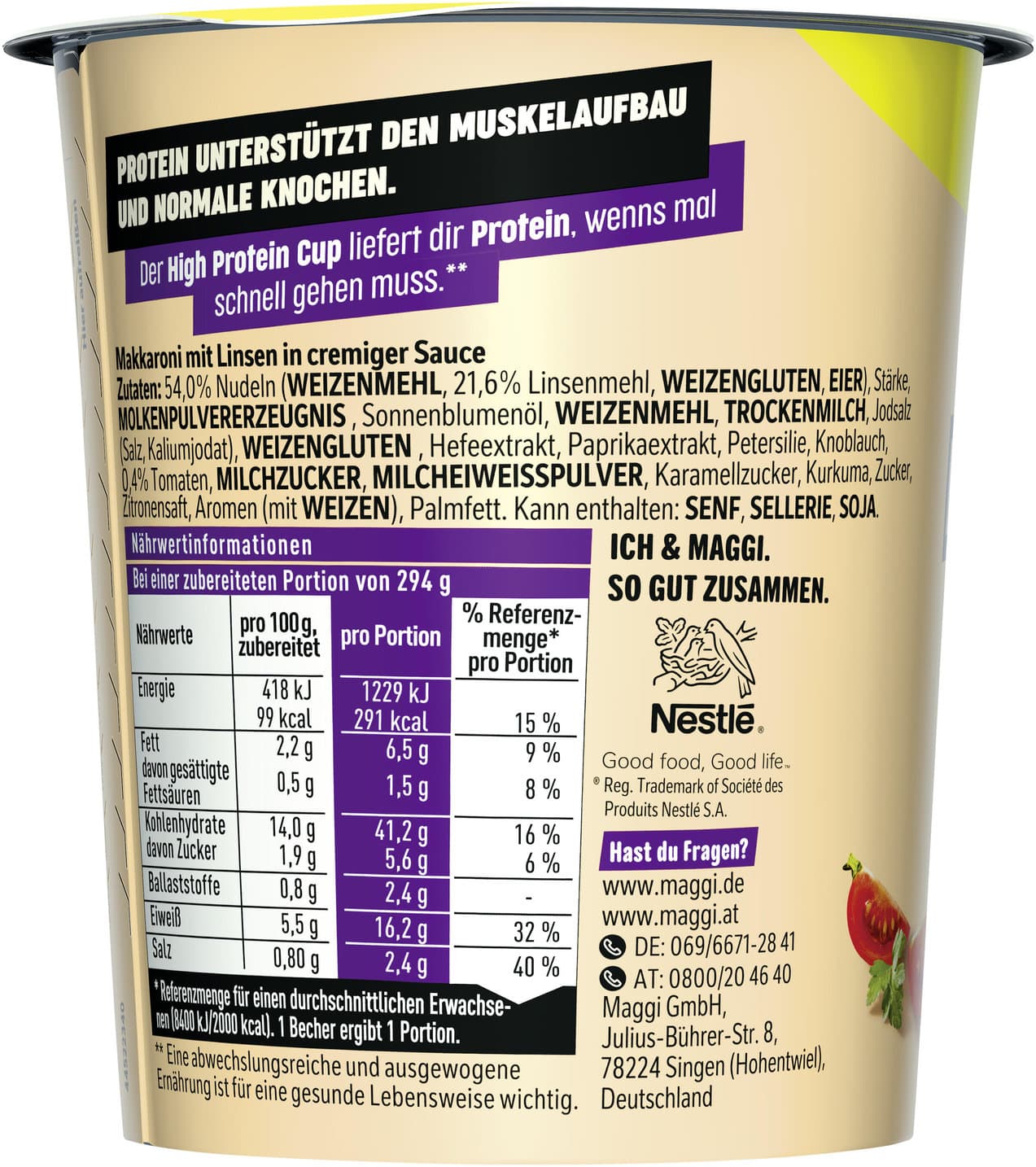 MAGGI High Protein Creamy Maccaroni
