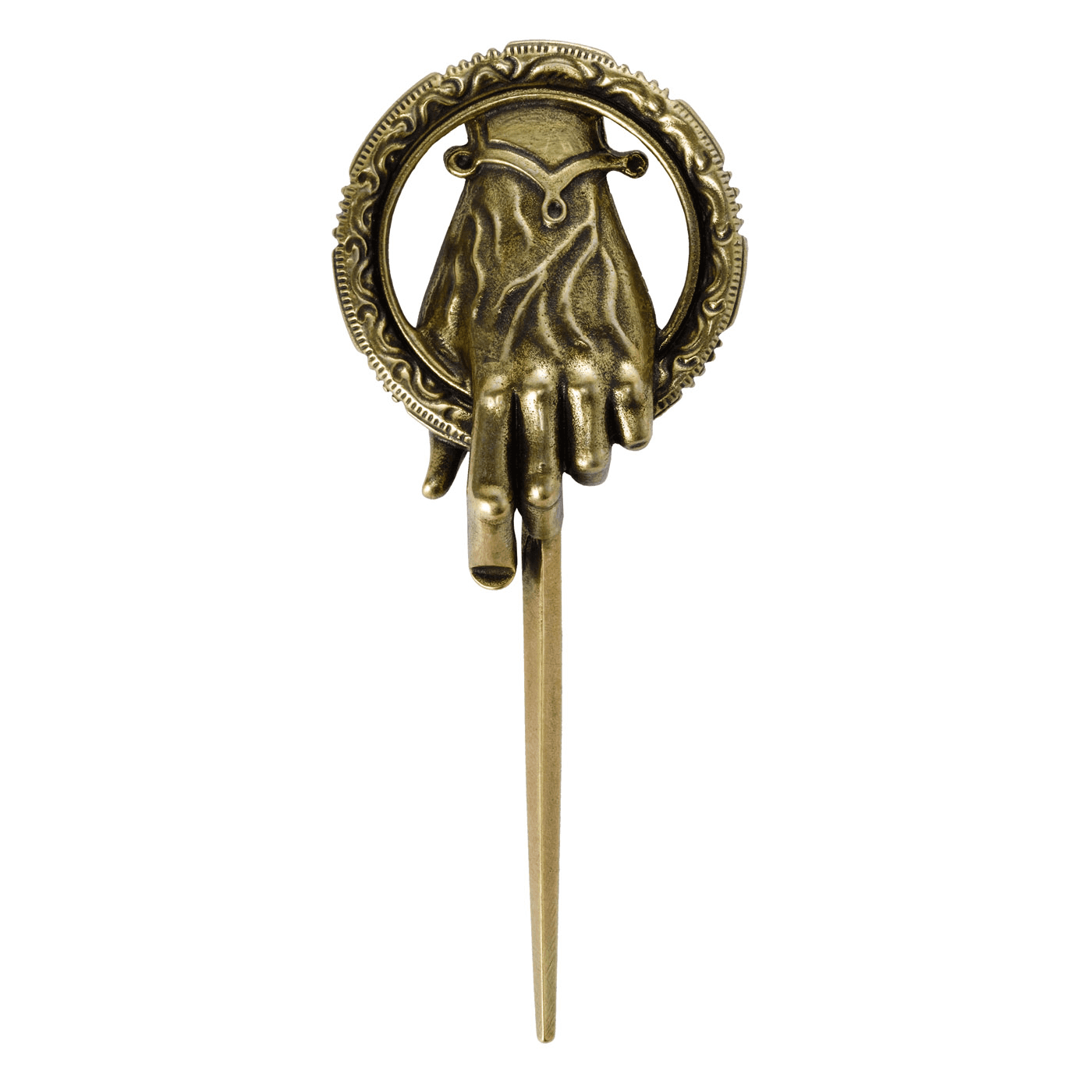 The Noble Collection - Game of Thrones Hand of the King – Offizielle vollformatige Replik-Anstecknadel, detailliert gefertigt