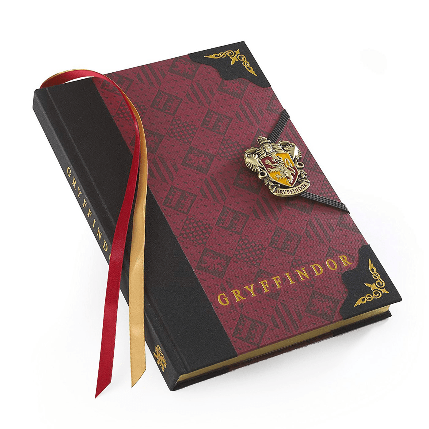 The Noble Collection - Harry Potter Gryffindor Journal NN7337 mit Metallwappen & Goldschnitt