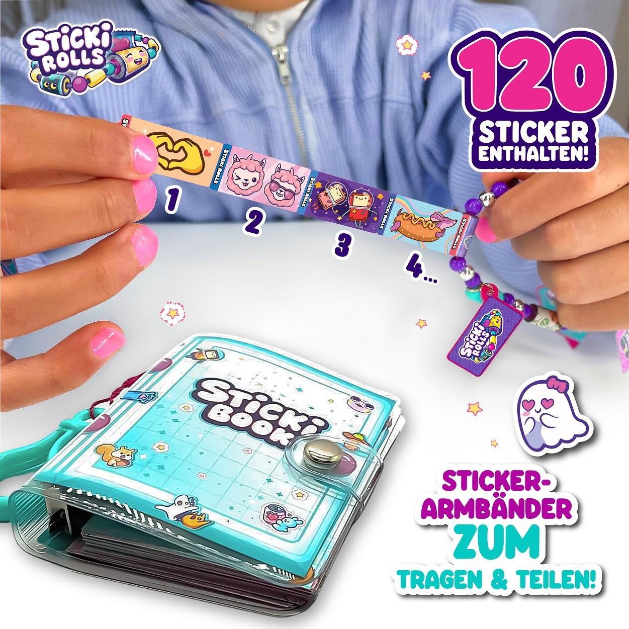 Produktbild Sticki Rolls Sticki Book Stickeralbum-Set 5 von 6