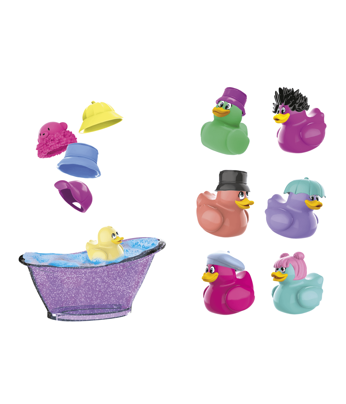Produktbild Joy Toy - Bade-Pop-Set Duckeez – Badespaß mit Überraschungseffekt! 2 von 3