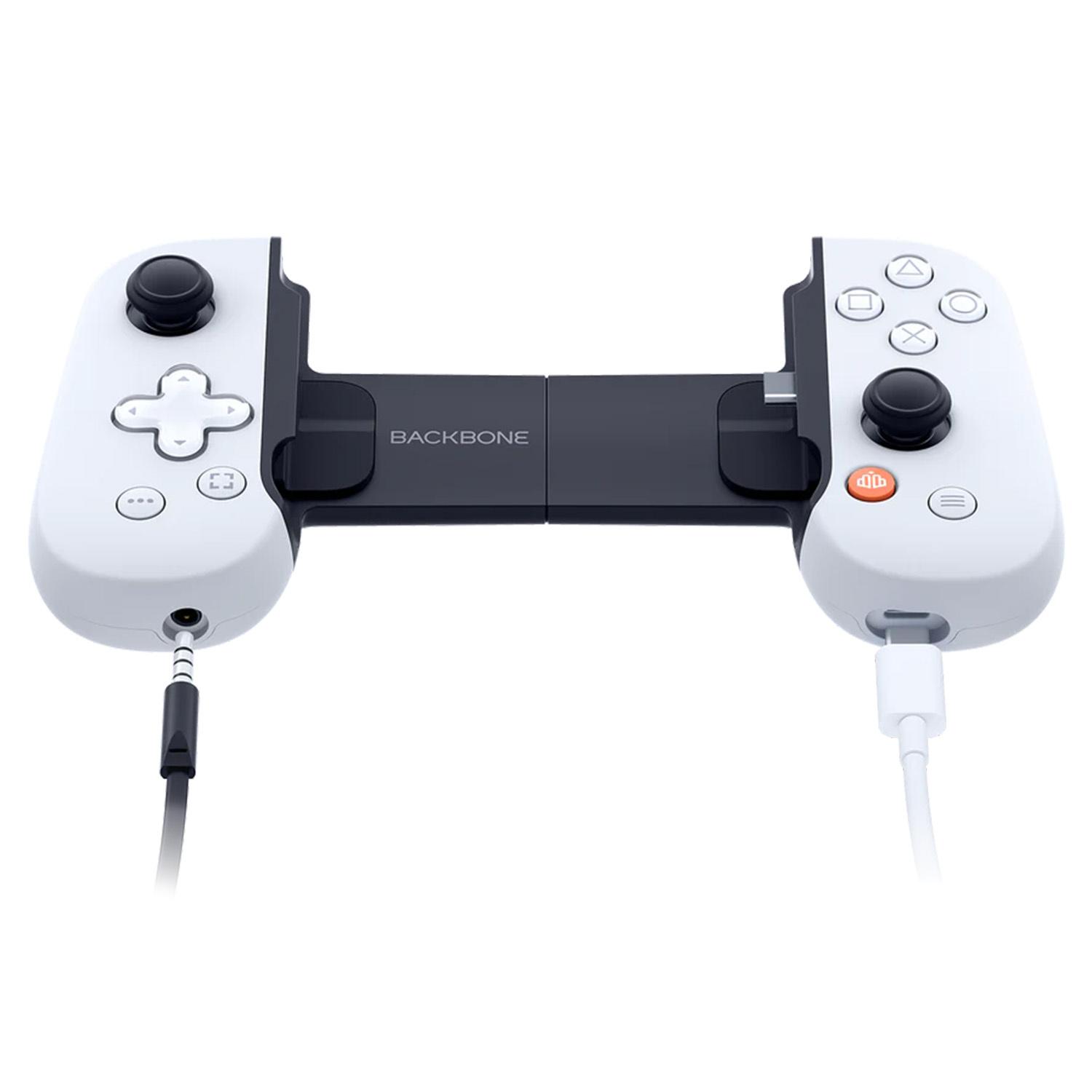 Produktbild BACKBONE One - Mobile Gaming-Controller für Android - Playstation Edition, Weiß 3 von 6