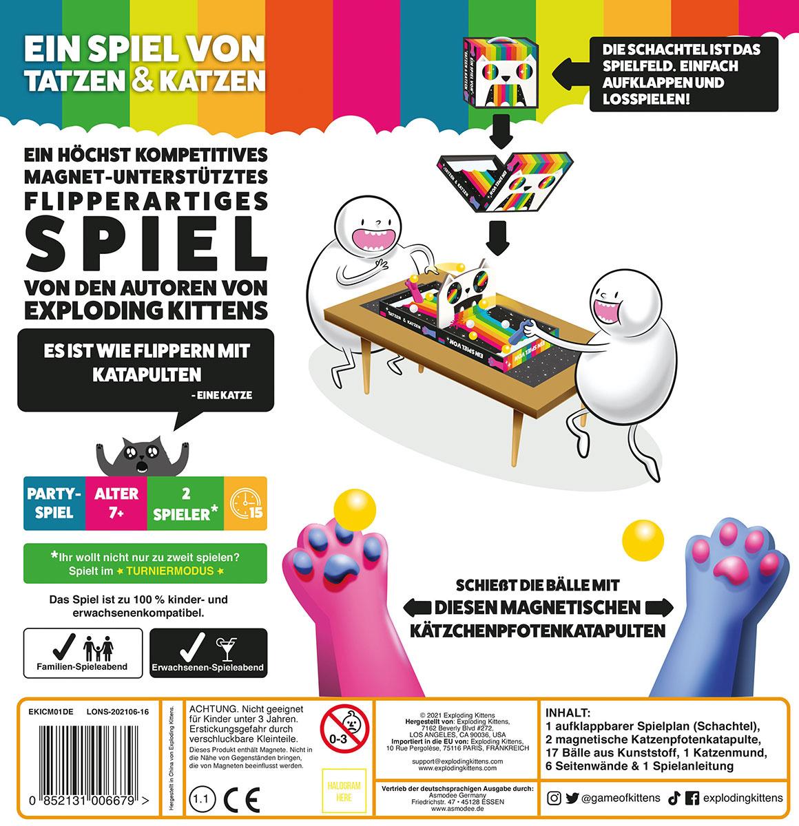 Produktbild Exploding Kittens - Ein Spiel von Tatzen&Katzen 2 von 3