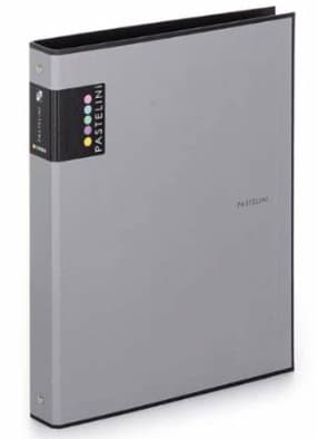 oxybag® Ringbuch A4 4 Ringe Lamino PASTELINI grau