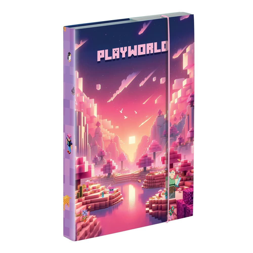 oxybag® Heftbox A4 Playworld Girl