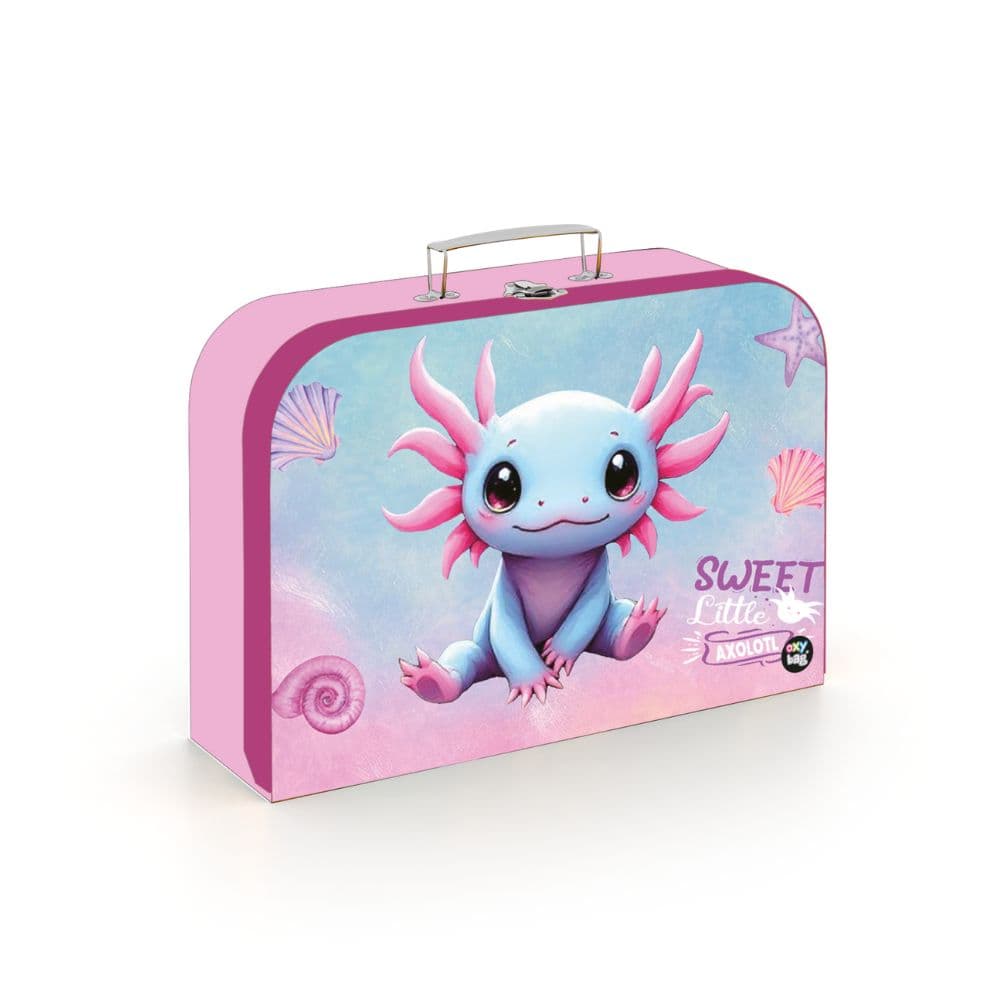 oxybag® Handarbeitskoffer (Kinderkoffer) 34cm AXOLOTL