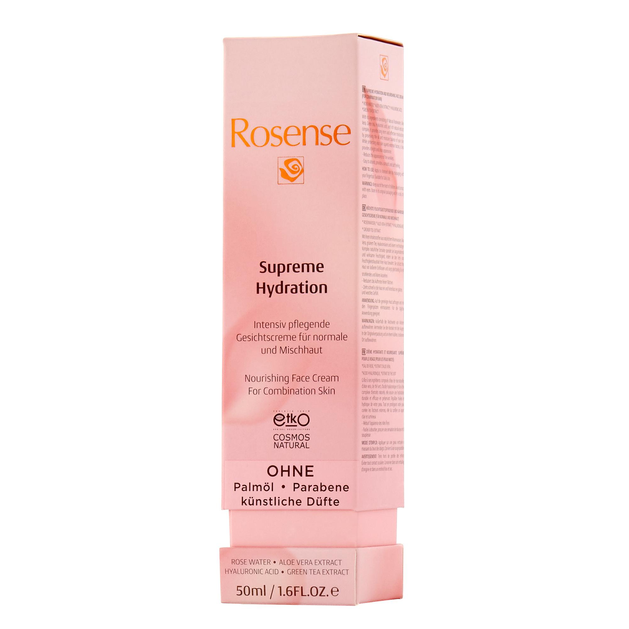 Produktbild Rosense Supreme Hydration Gesichtscreme für Normale- und Mischhaut 2 von 5