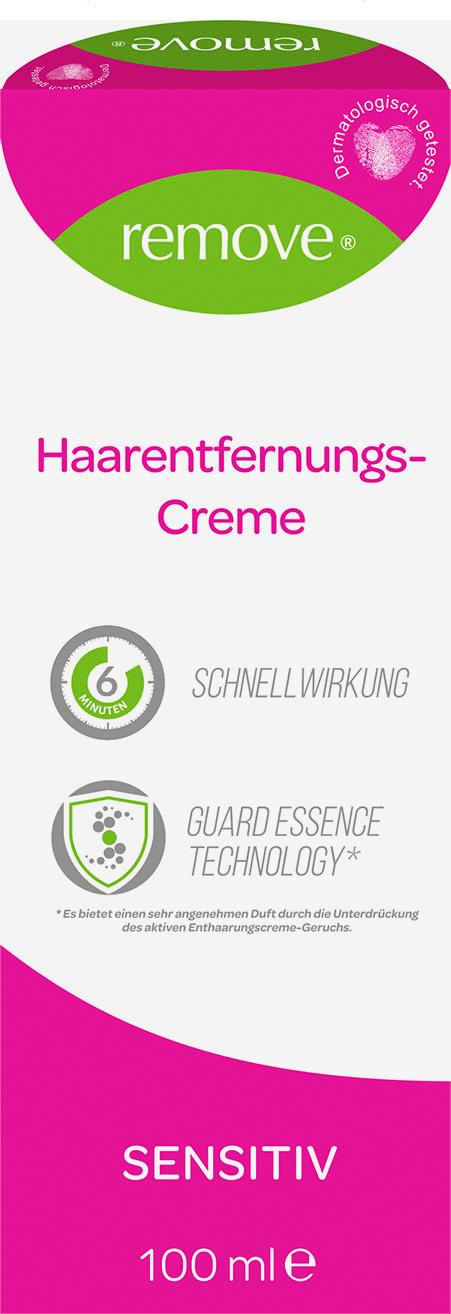 remove Haarentfernungscreme sensitive