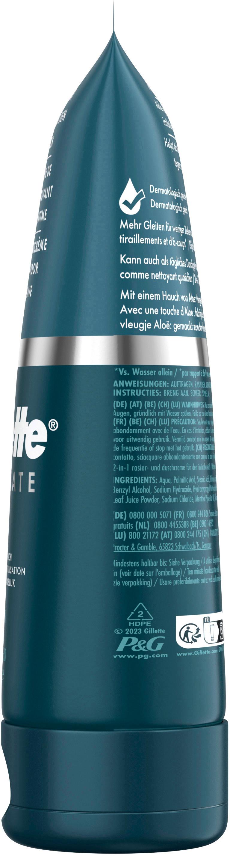 Produktbild Gillette Intimate Rasier-&Duschcreme 10 von 21