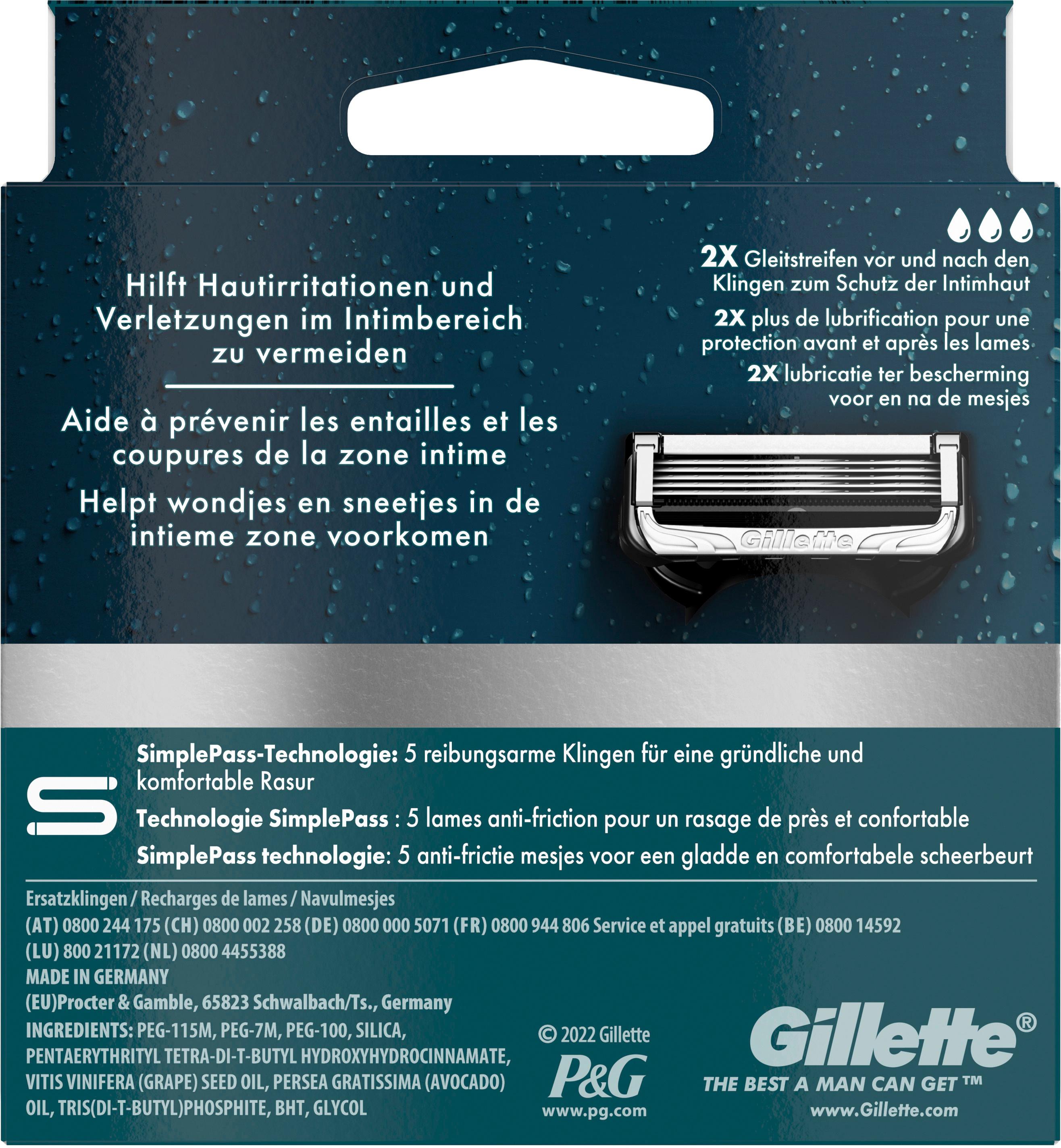 Produktbild Gillette Klingen Intimate System 2 von 16