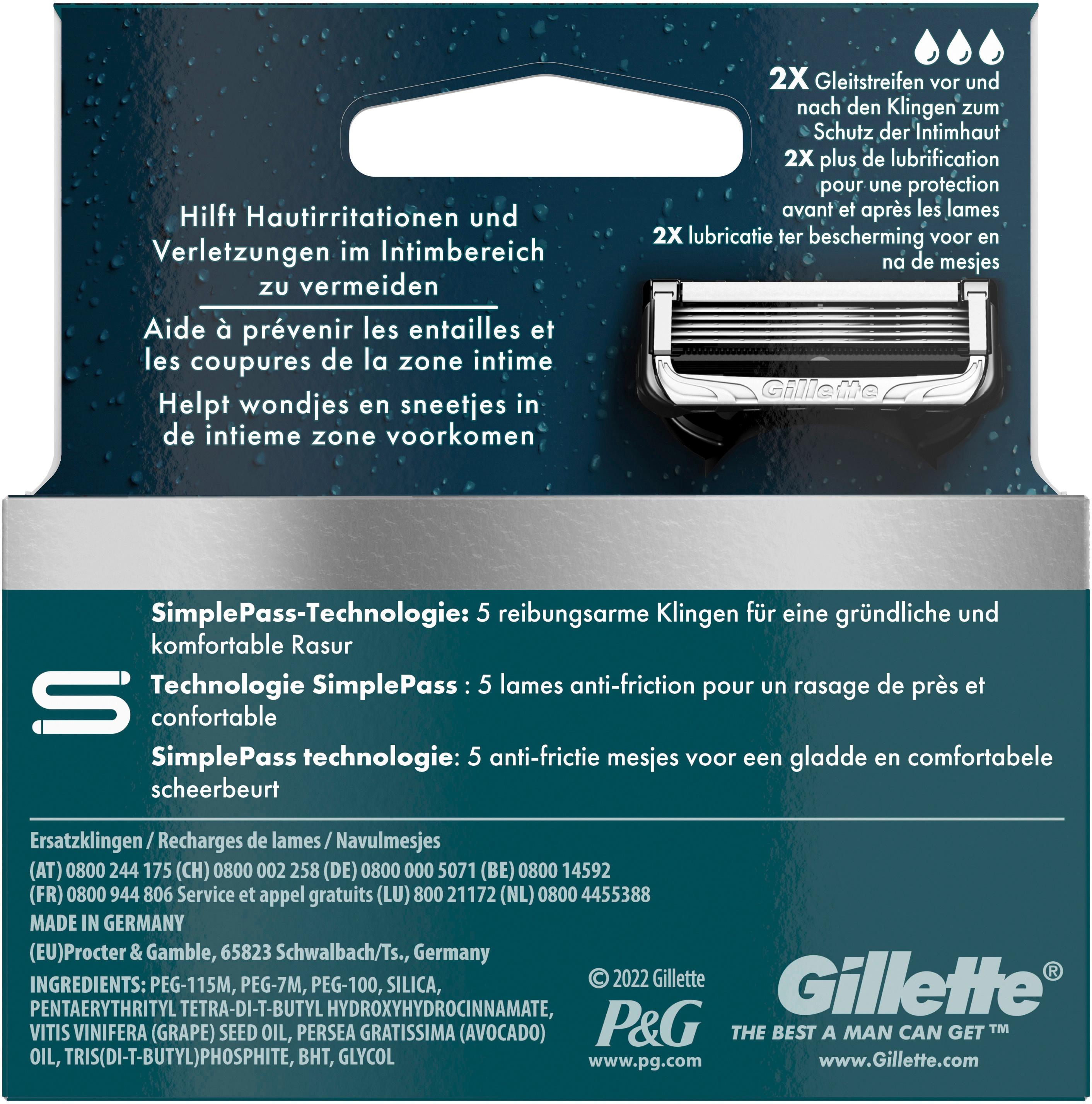 Produktbild Gillette Klingen Intimate System 2 von 15