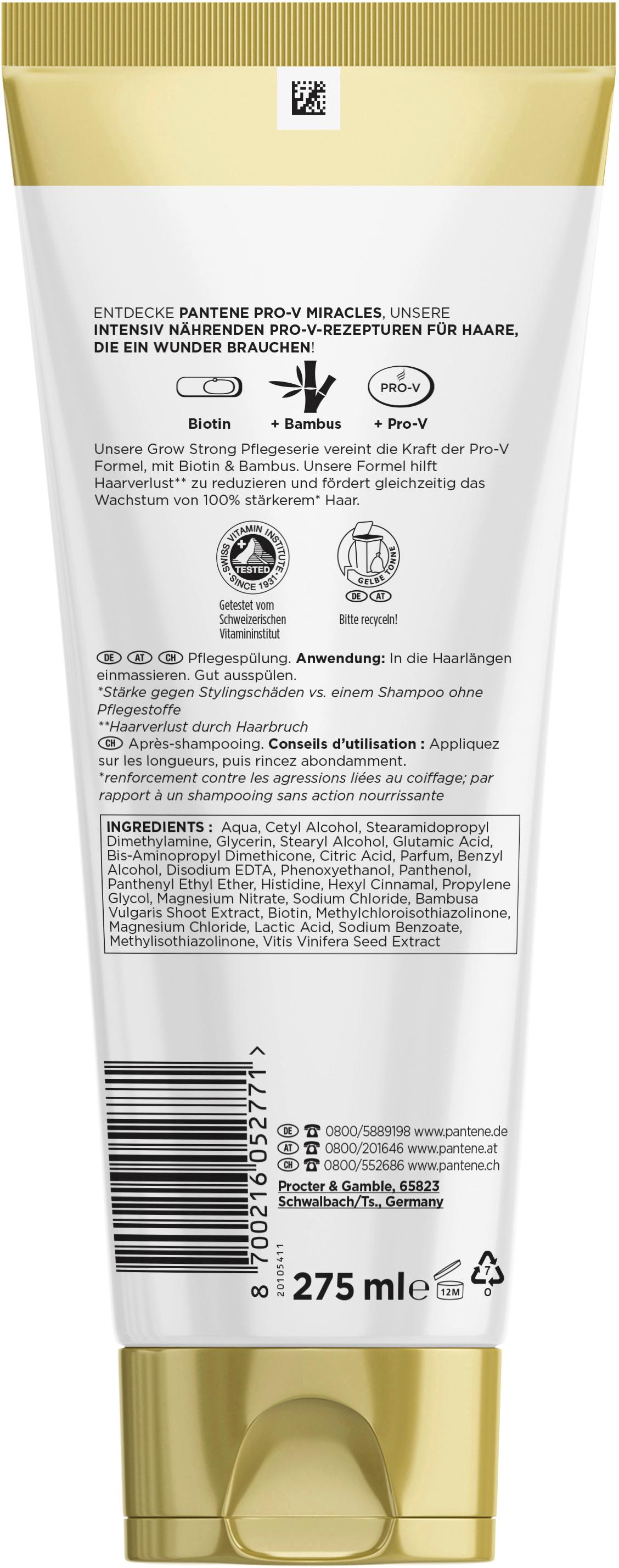 Produktbild Pantene Pro-V miracles Grow Strong Pflegespülung 2 von 6