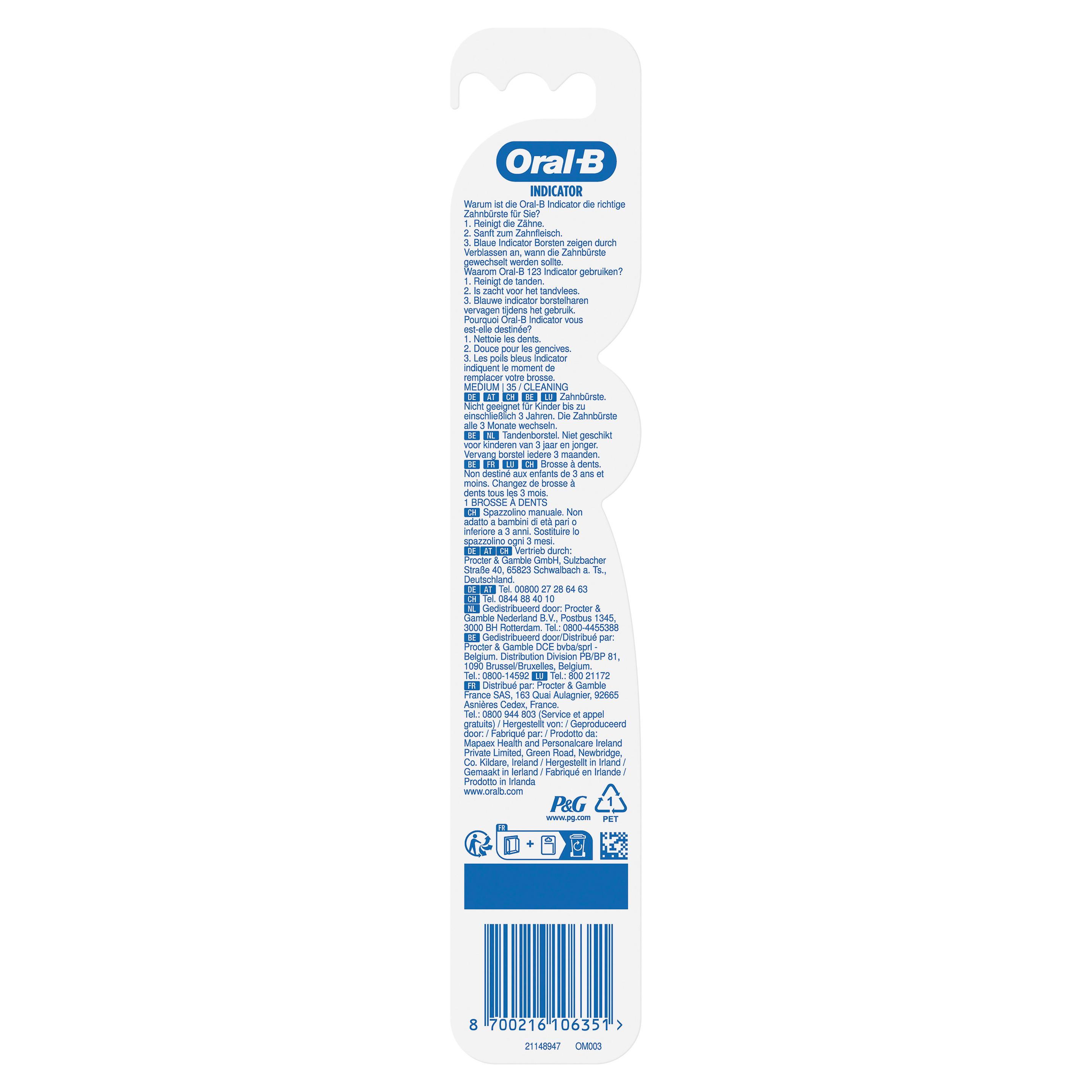 Produktbild Oral-B Zahnbürste Indicator Mittel 3 von 4