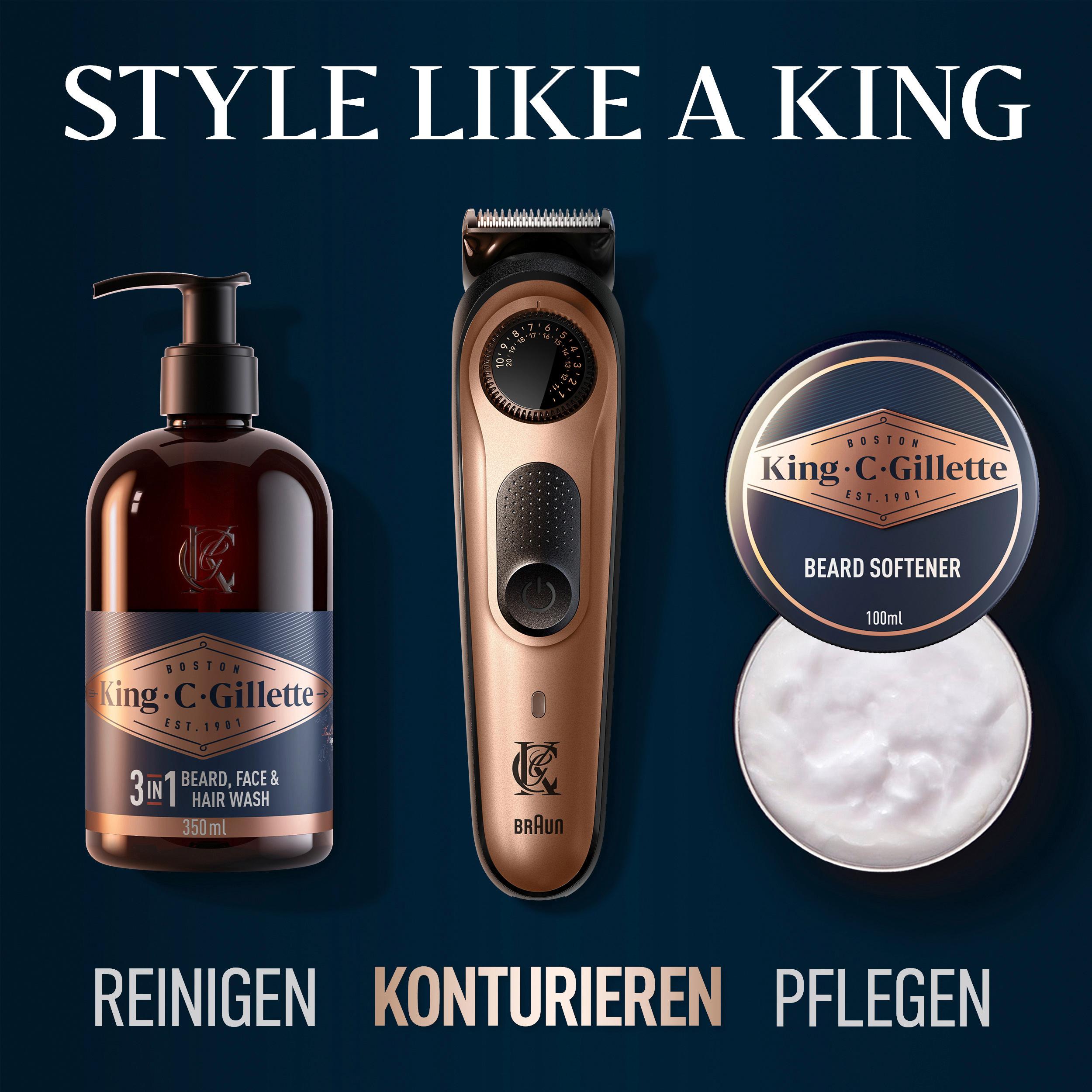 Produktbild King C. Gillette Bartschneider Elektrischer Barttrimmer PRO 4 von 8
