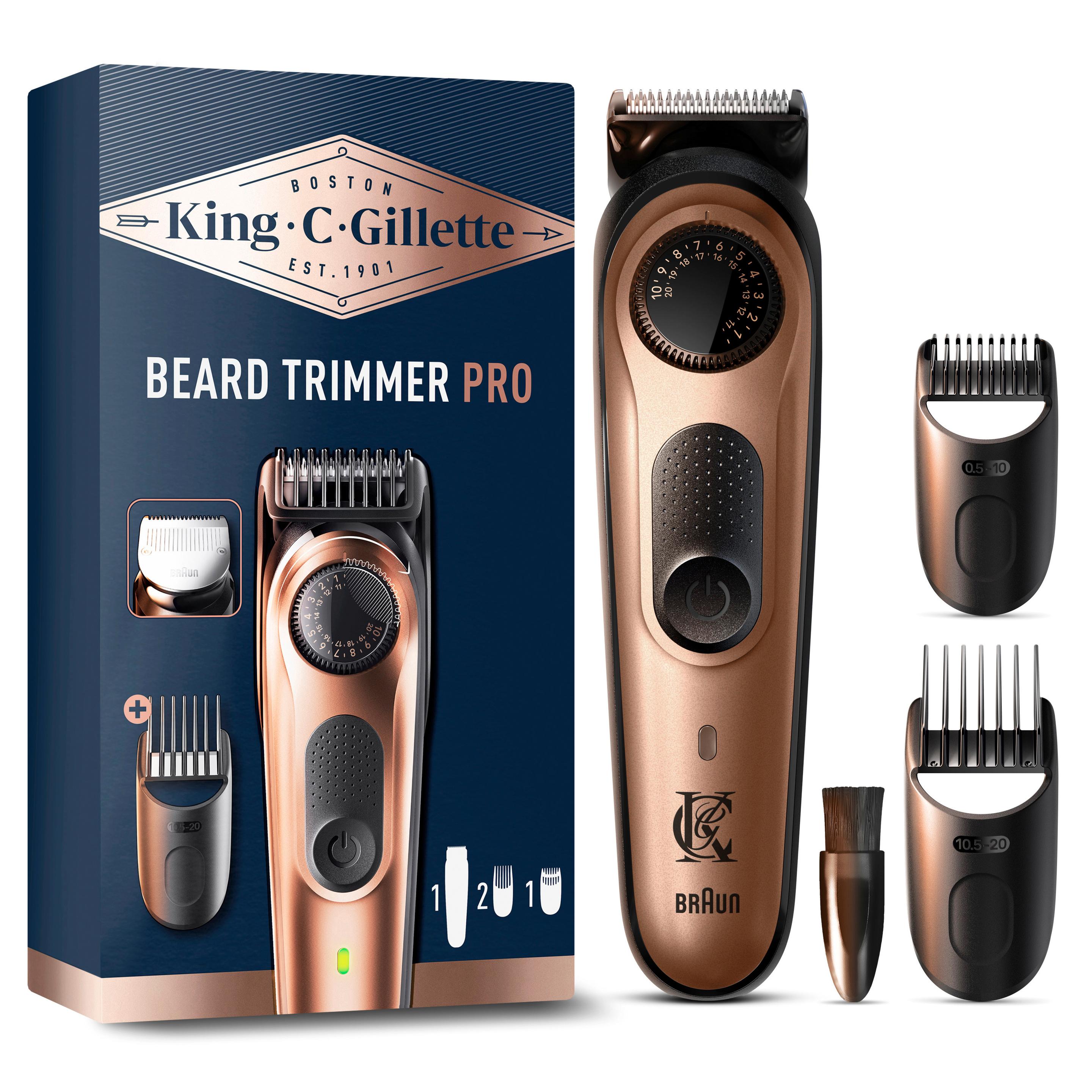 King C. Gillette Bartschneider Elektrischer Barttrimmer PRO