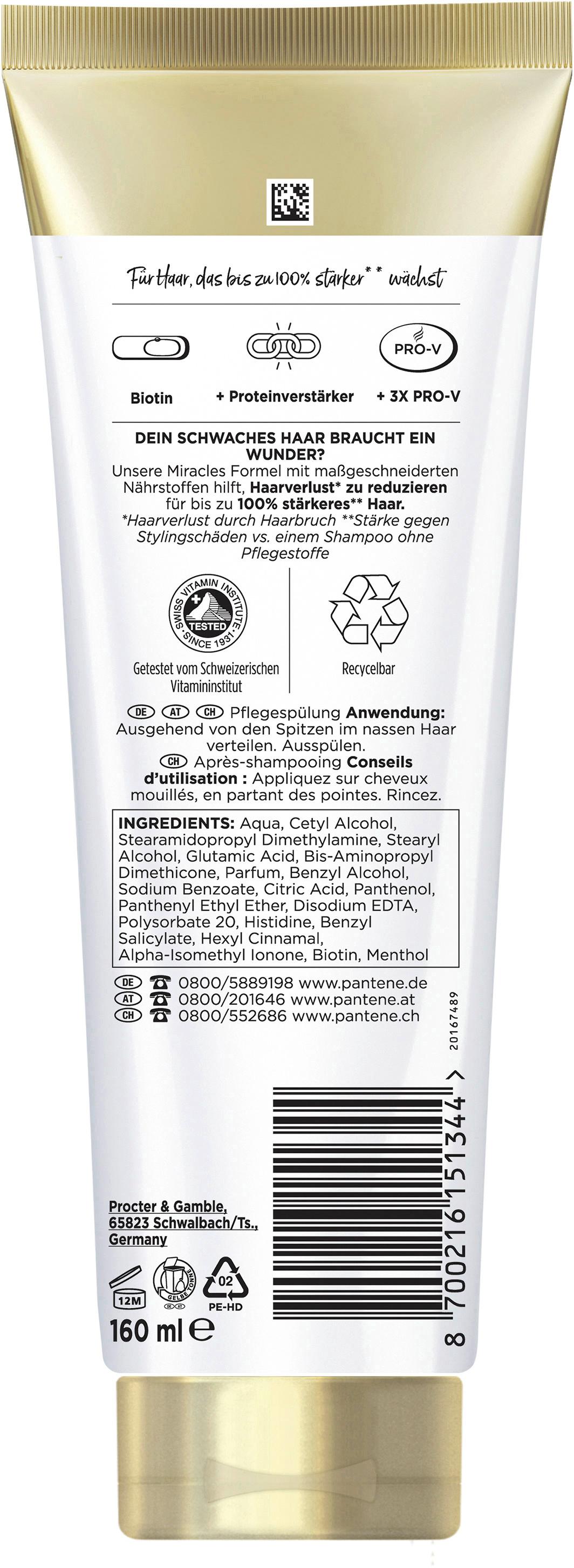 Produktbild Pantene Pro-V miracles Grow Strong Pflegespülung 2 von 6