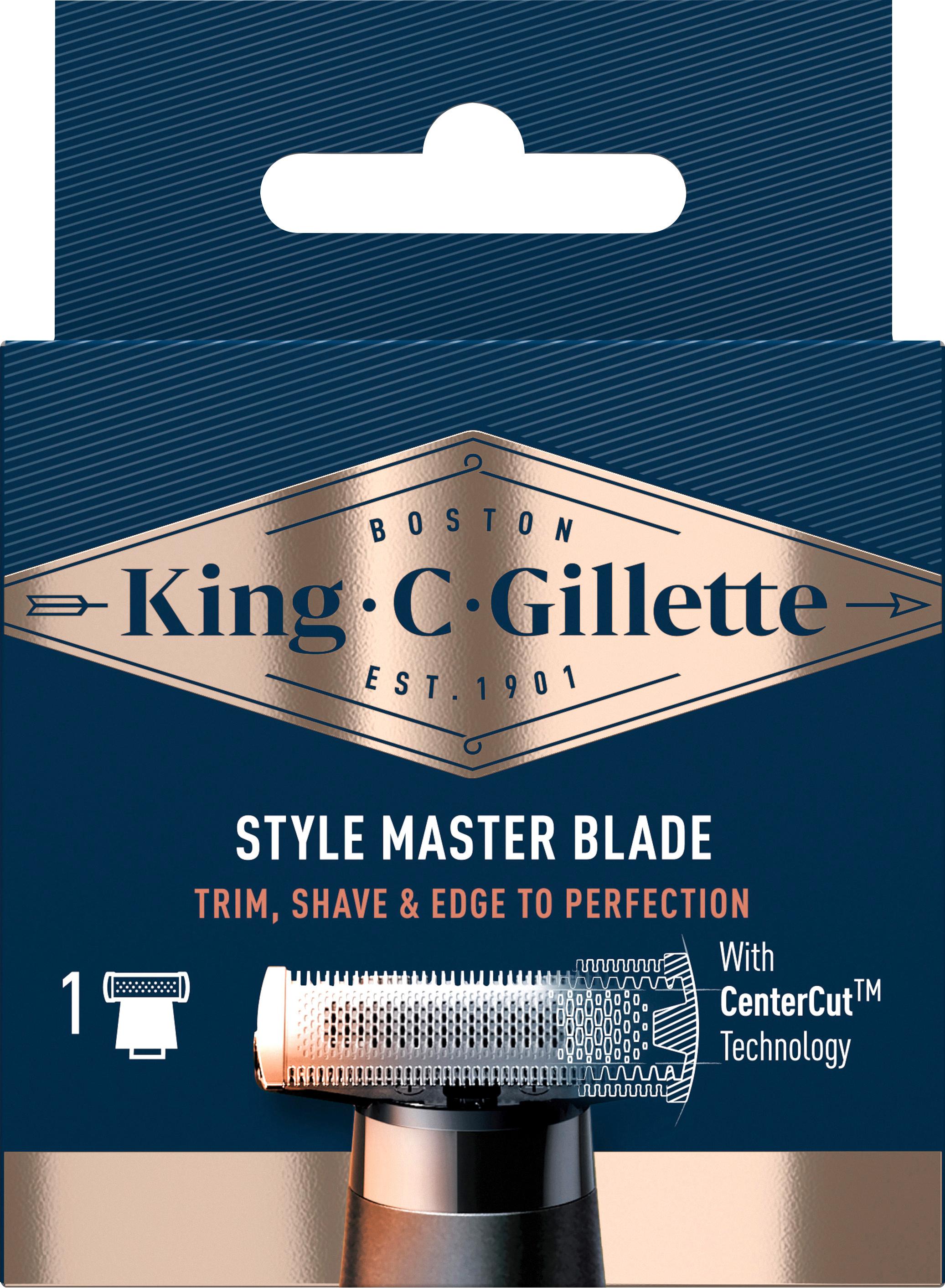 Gillette Barttrimmer King C - Style Master Systemklinge