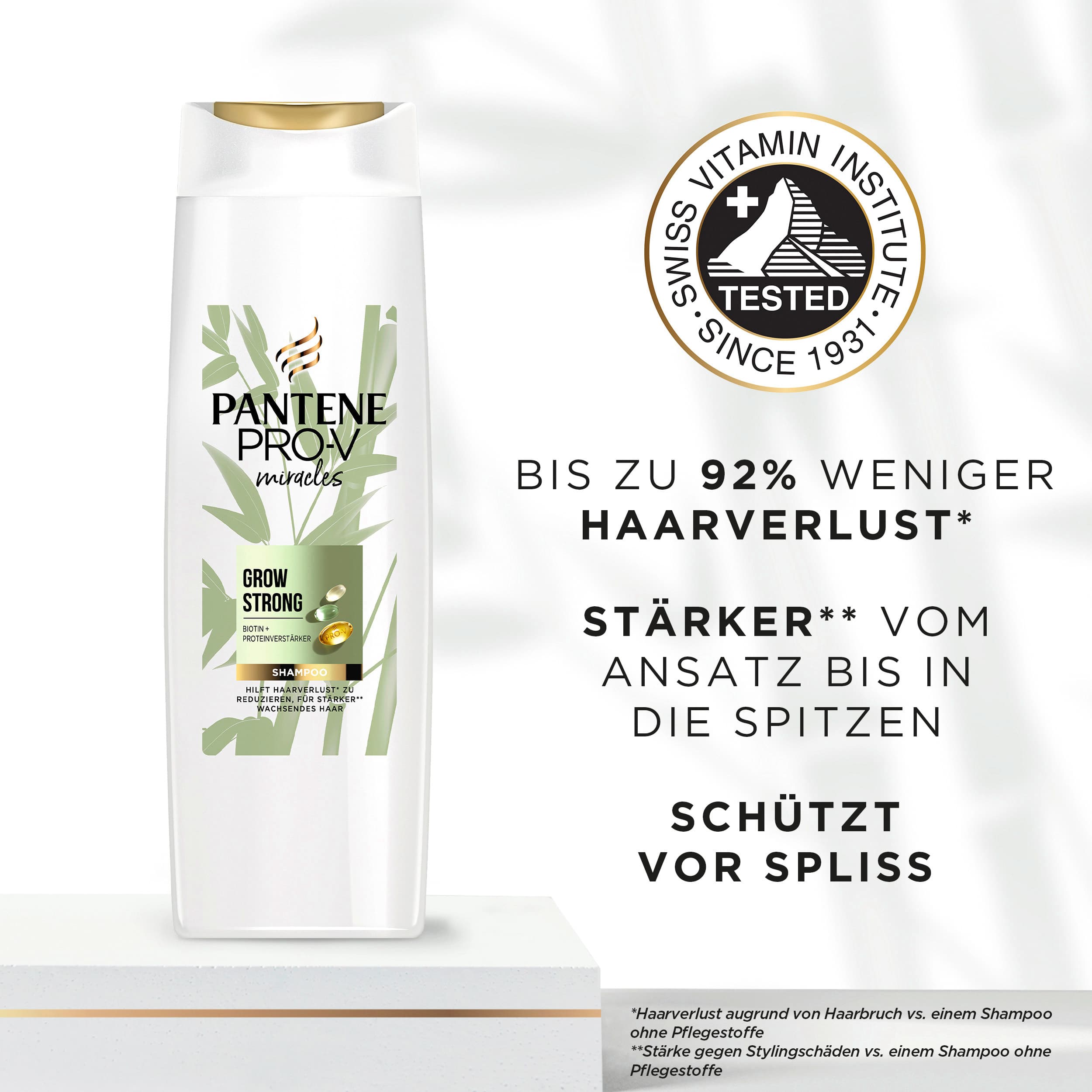 Produktbild Pantene Pro-V miracles Grow Strong Shampoo 3 von 6