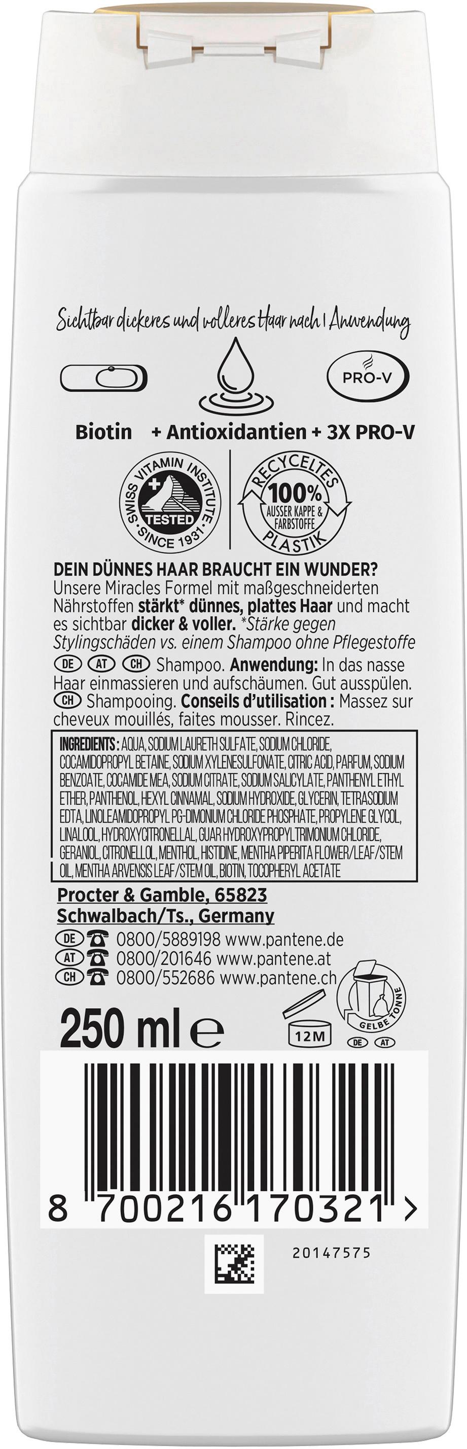 Produktbild Pantene Pro-V miracles Lift&Volume Shampoo 2 von 6