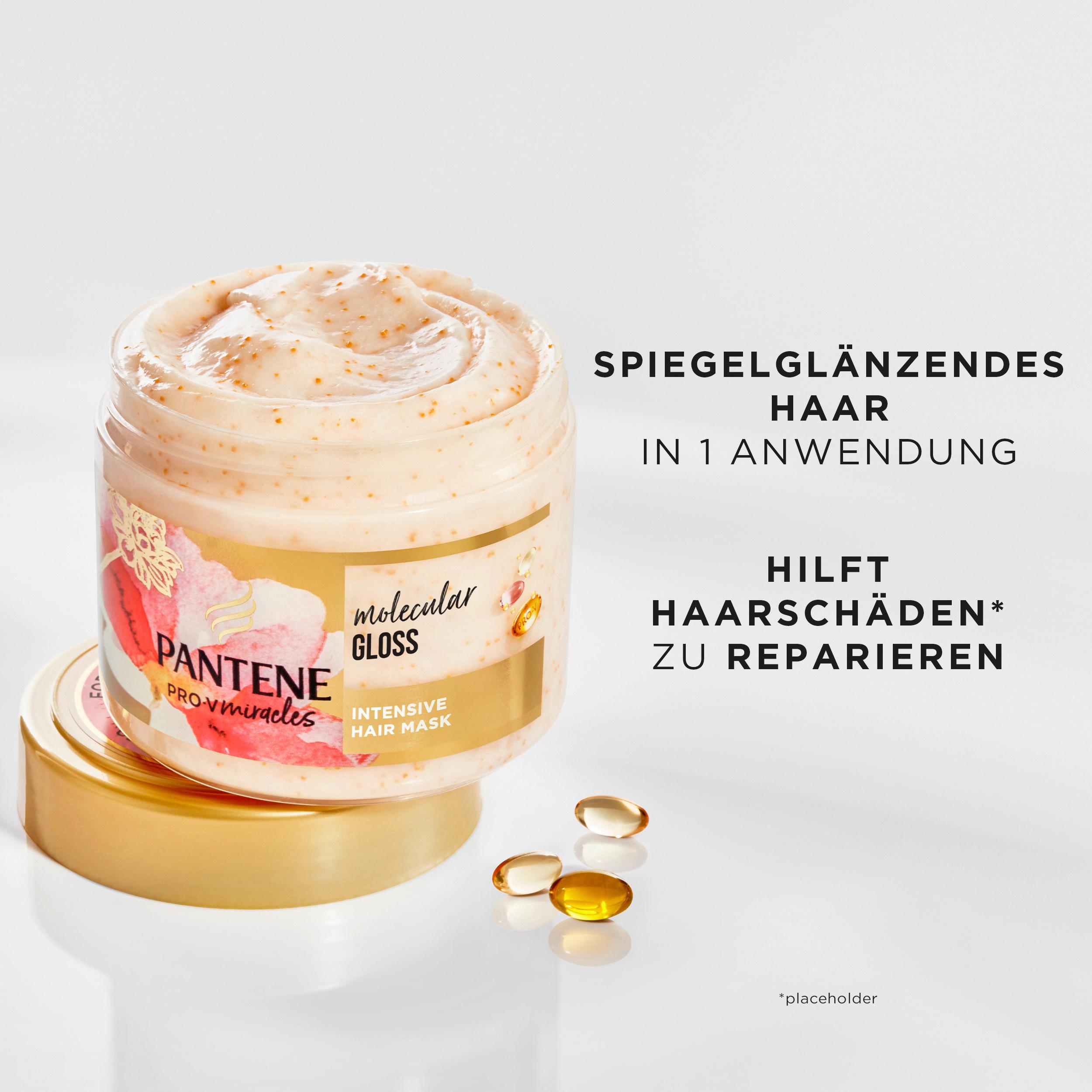 Produktbild Pantene Pro-V miracles Intensive Haarmaske Molecular Gloss 6 von 14