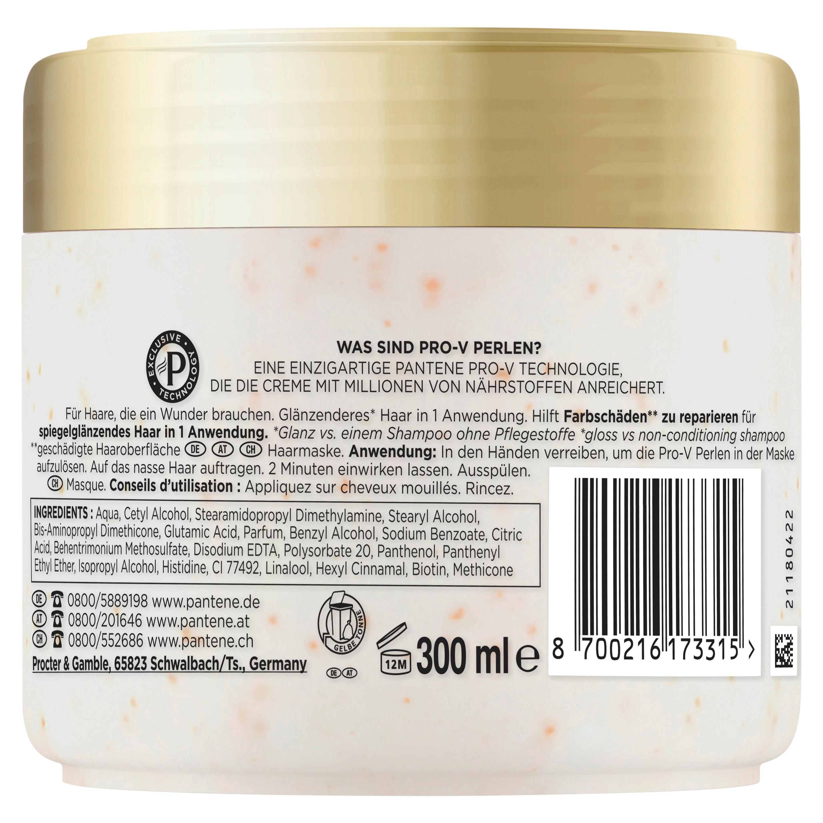 Produktbild Pantene Pro-V miracles Intensive Haarmaske Molecular Gloss 3 von 14