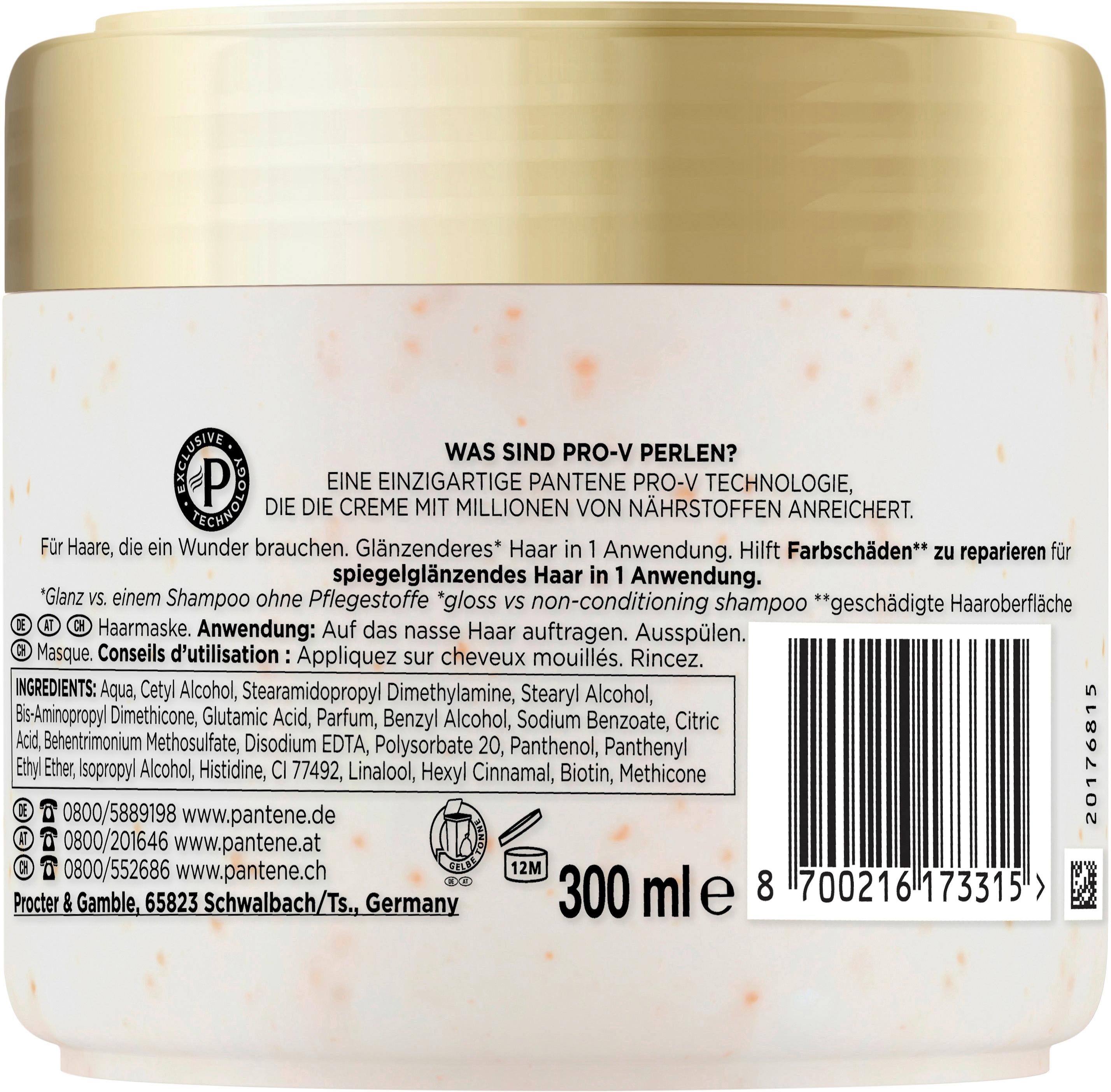 Produktbild Pantene Pro-V miracles Intensive Haarmaske Molecular Gloss 2 von 14
