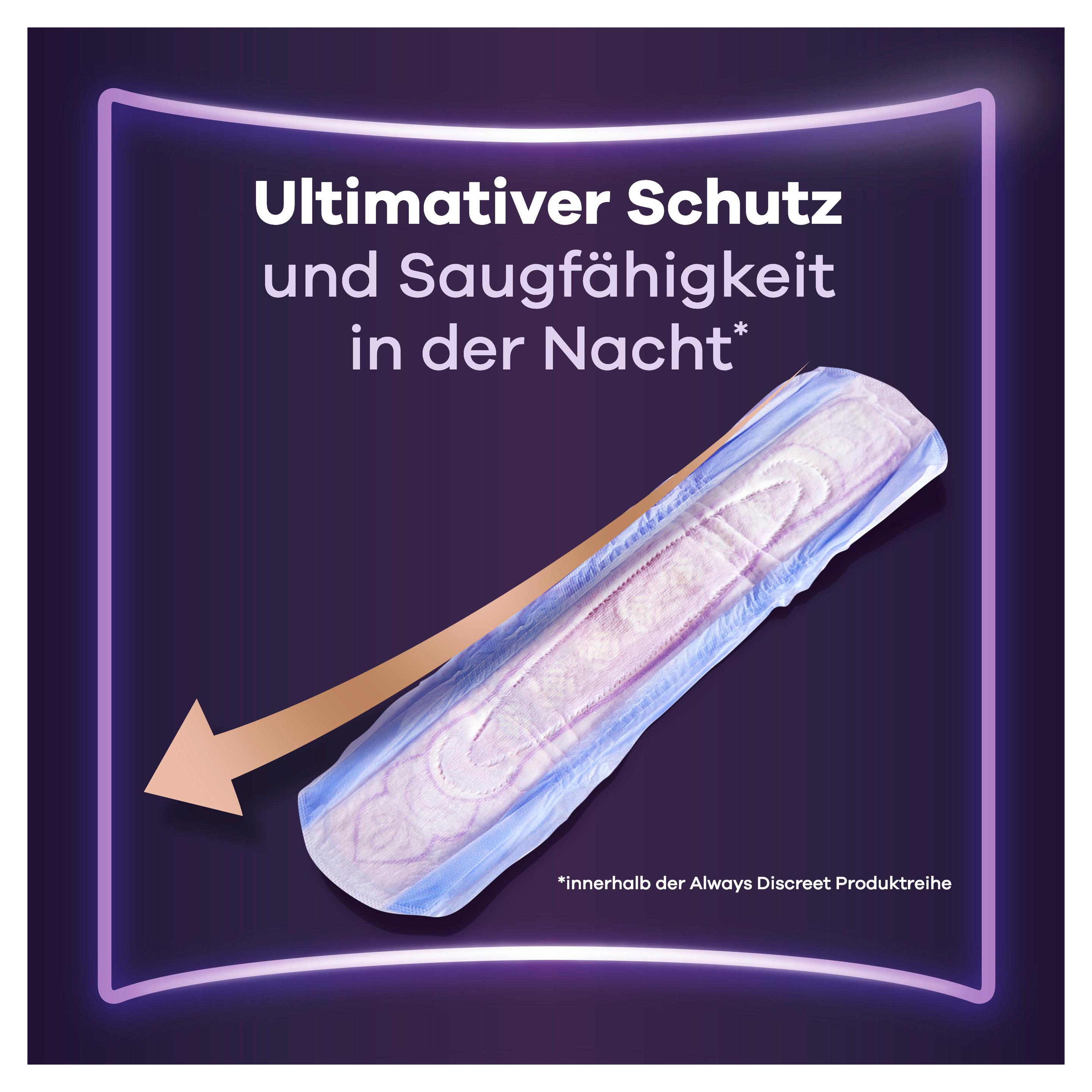 Produktbild Always Discreet Inkontinenz Ultimate Nacht 2 von 9