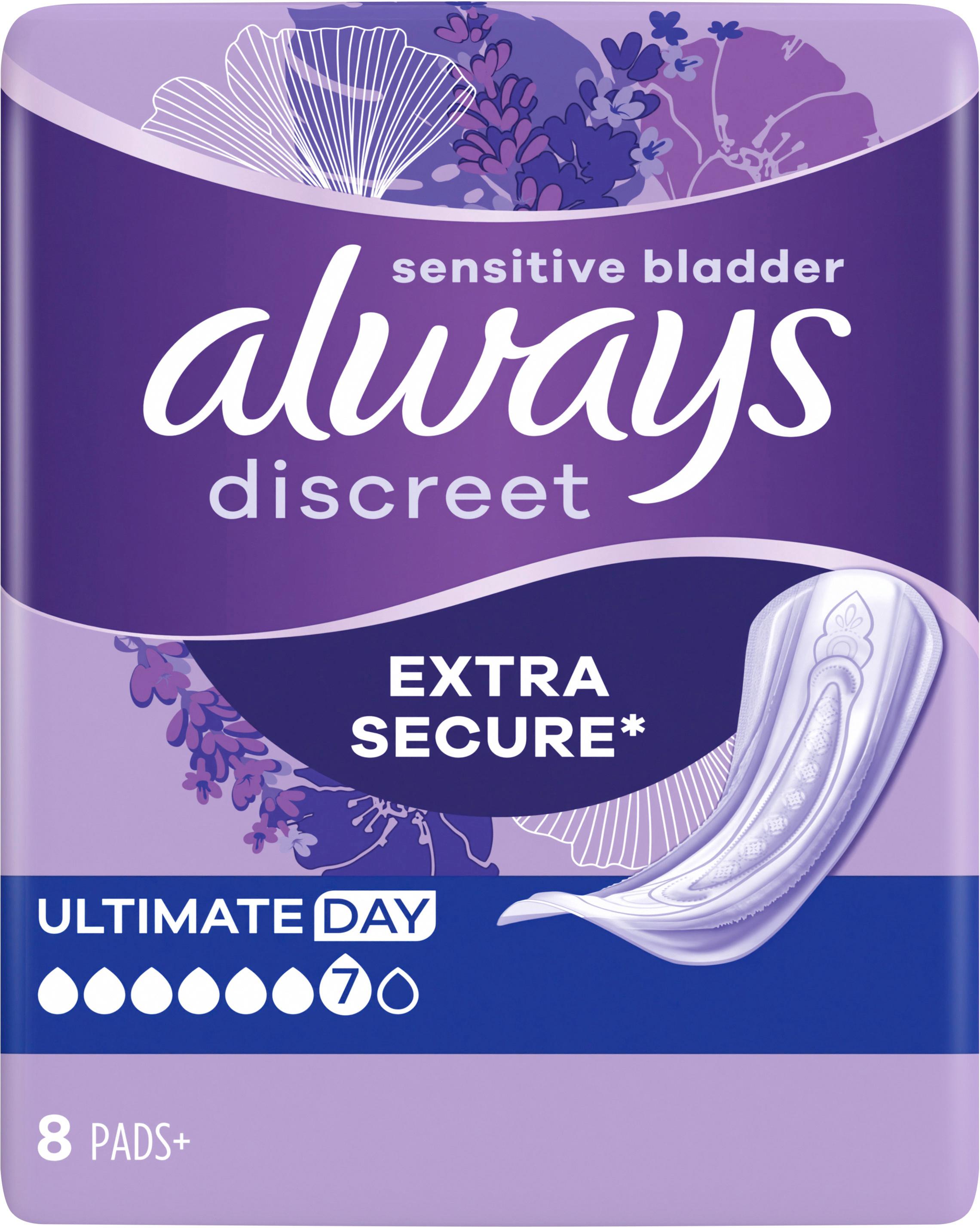 Always Discreet Inkontinenz Ultimate Tag